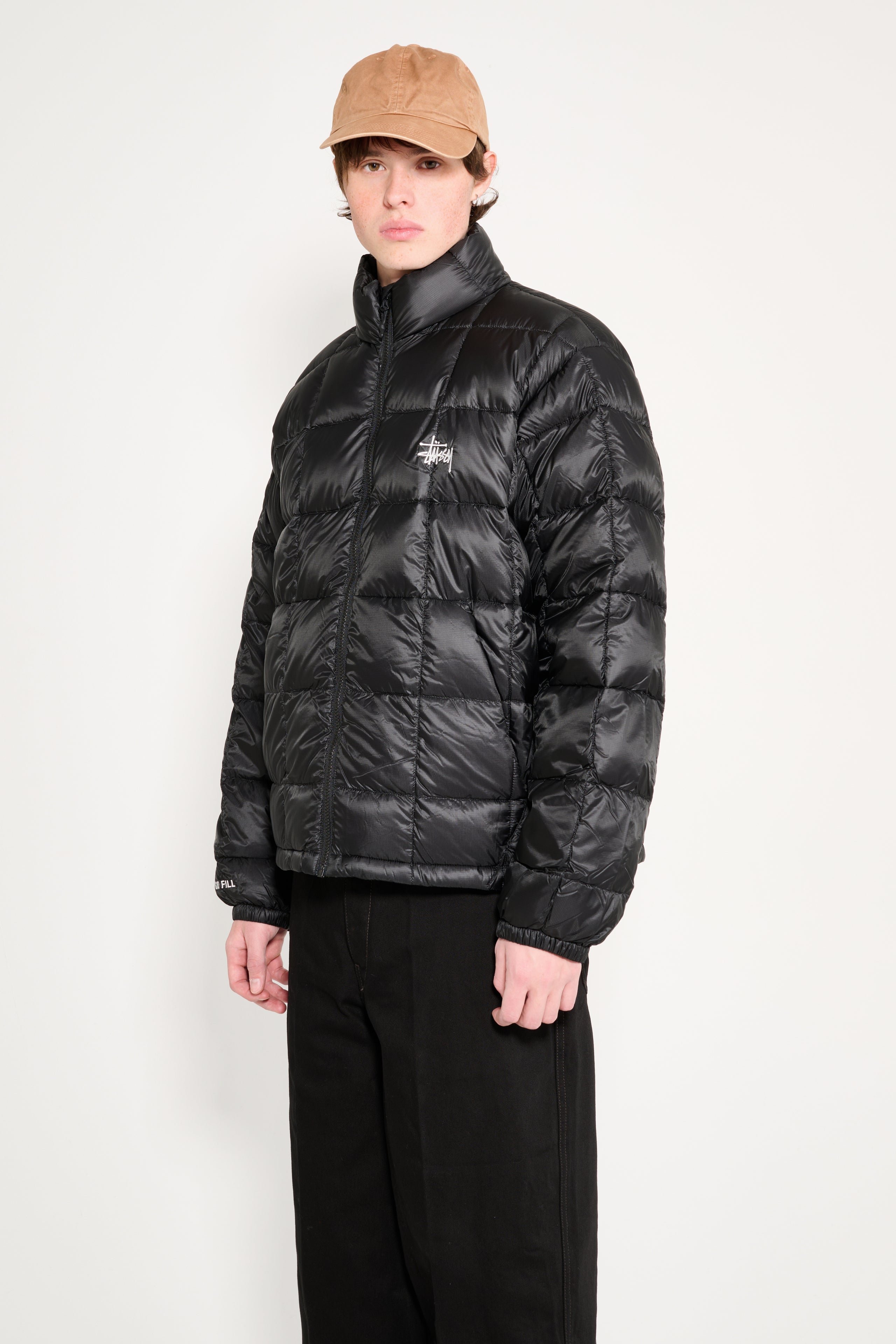 Stüssy Midweight Puffer Black
