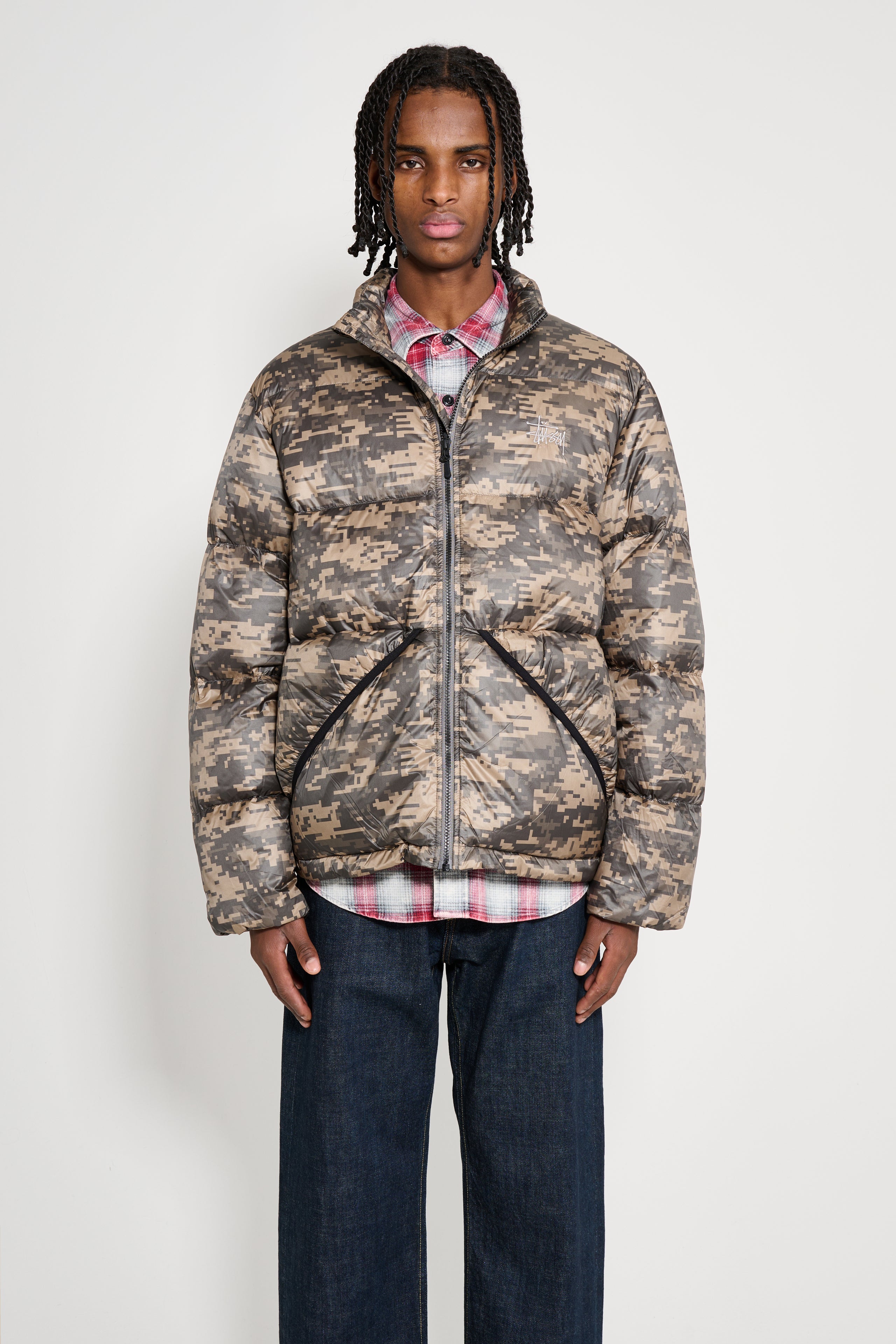 Stüssy Micro Ripstop Down Mock Digi Camo