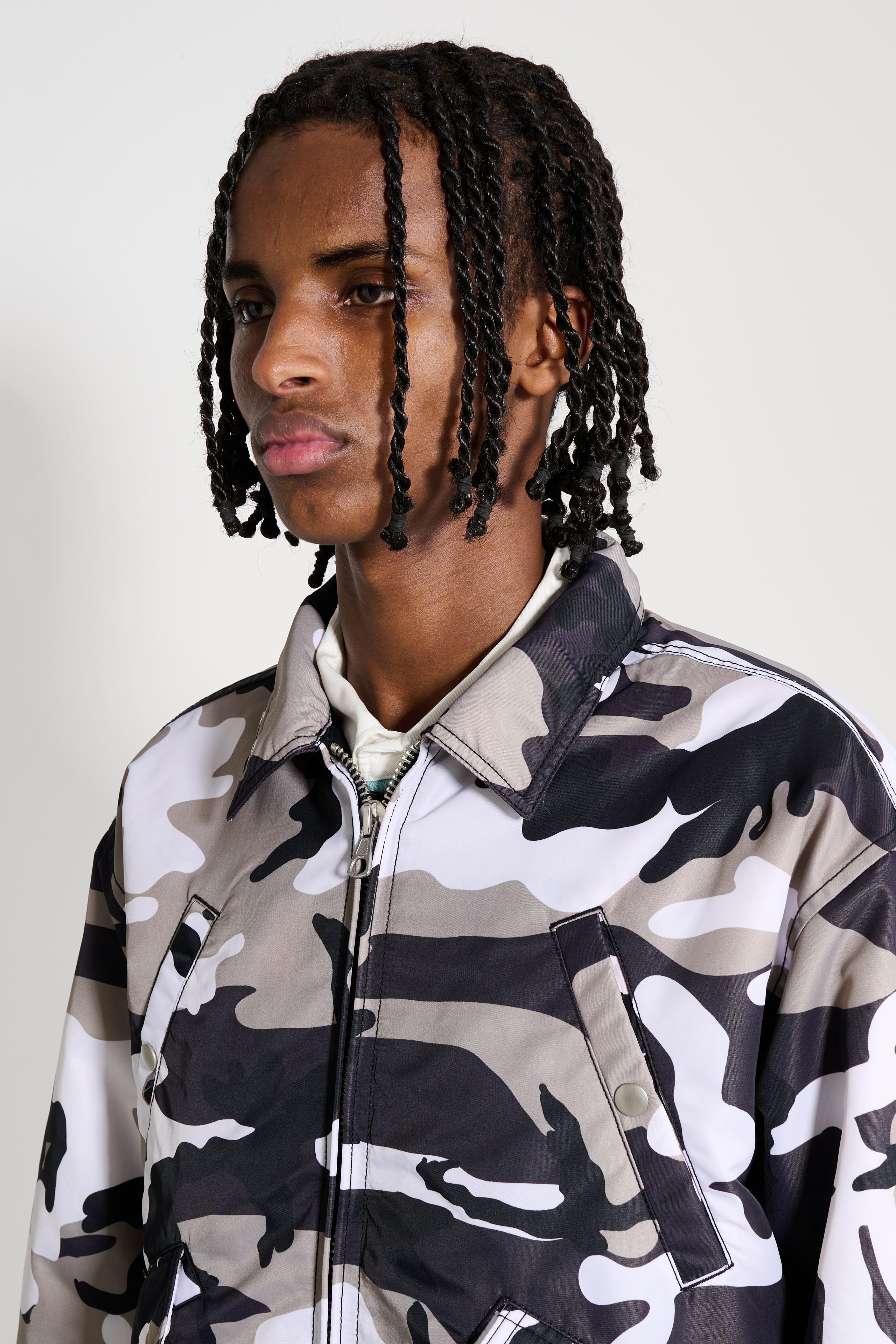 Stüssy Flight Bomber Snow Camo