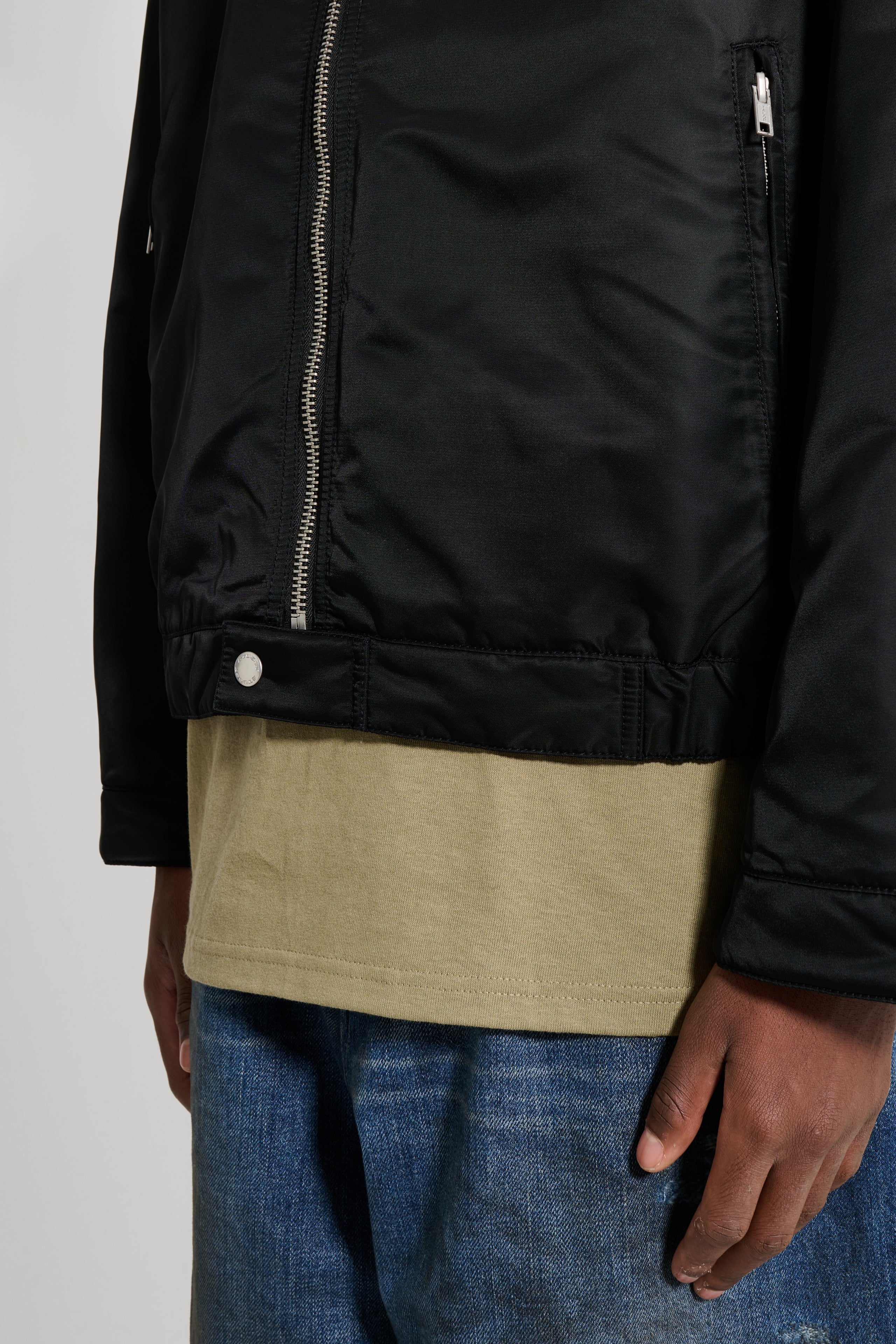 Stüssy Piled Lined Zip Jacket Black