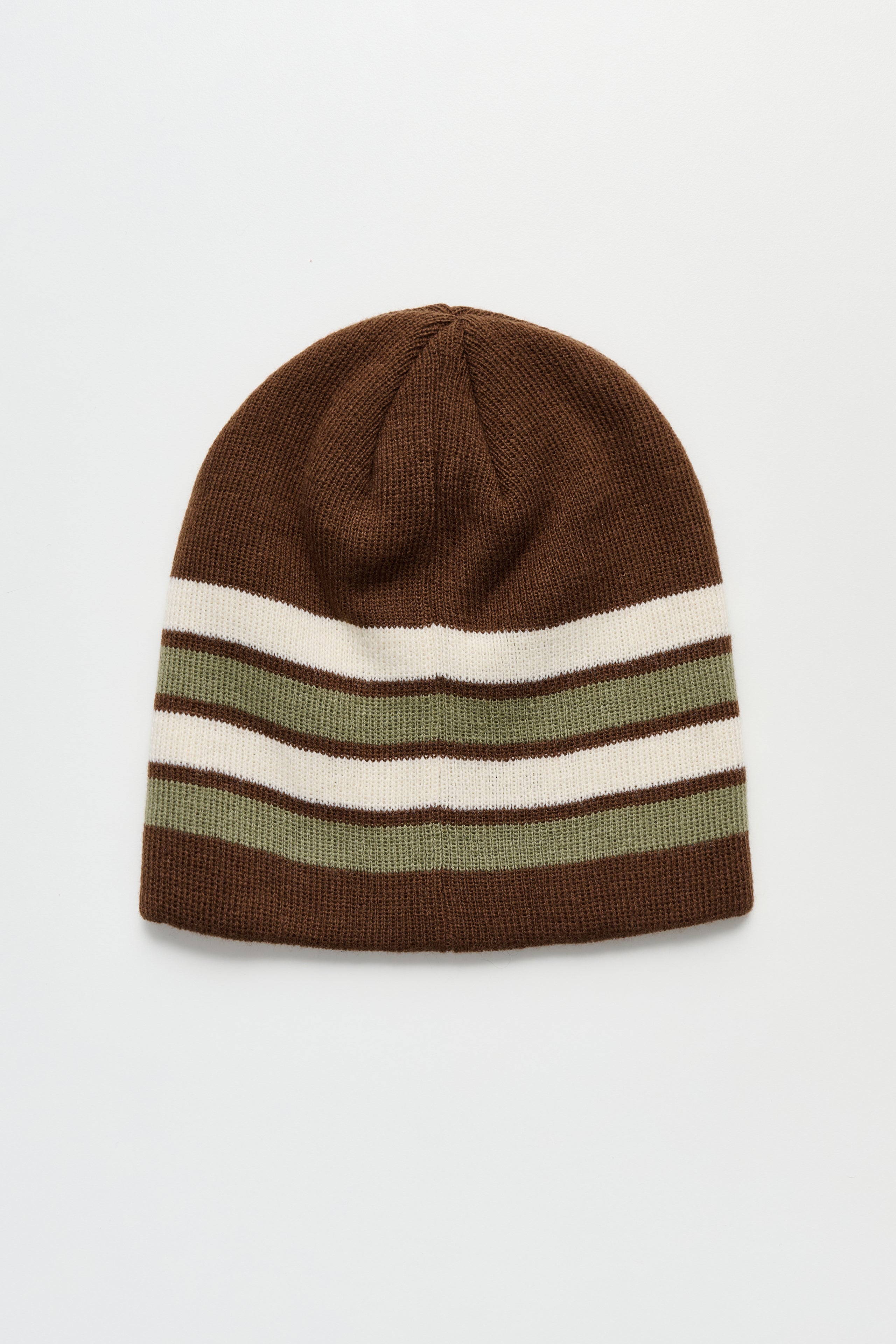 Stüssy Skullcap Basic Striped Brown