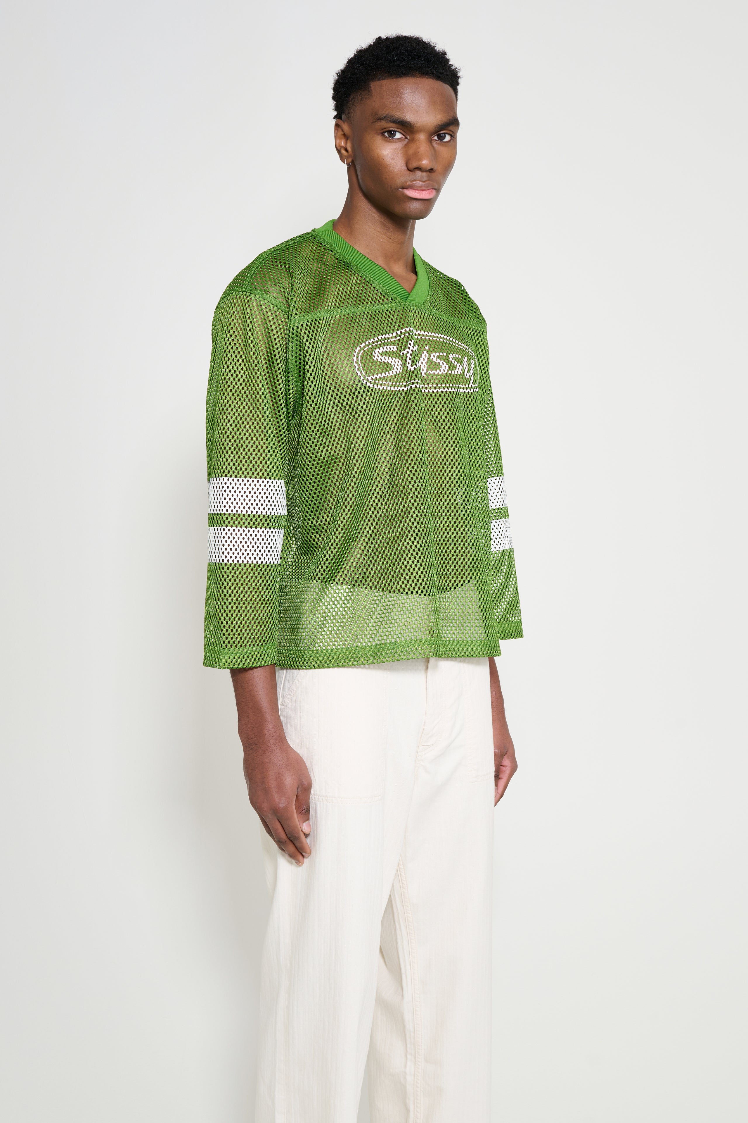 Stüssy Trucker Team Jersey Green