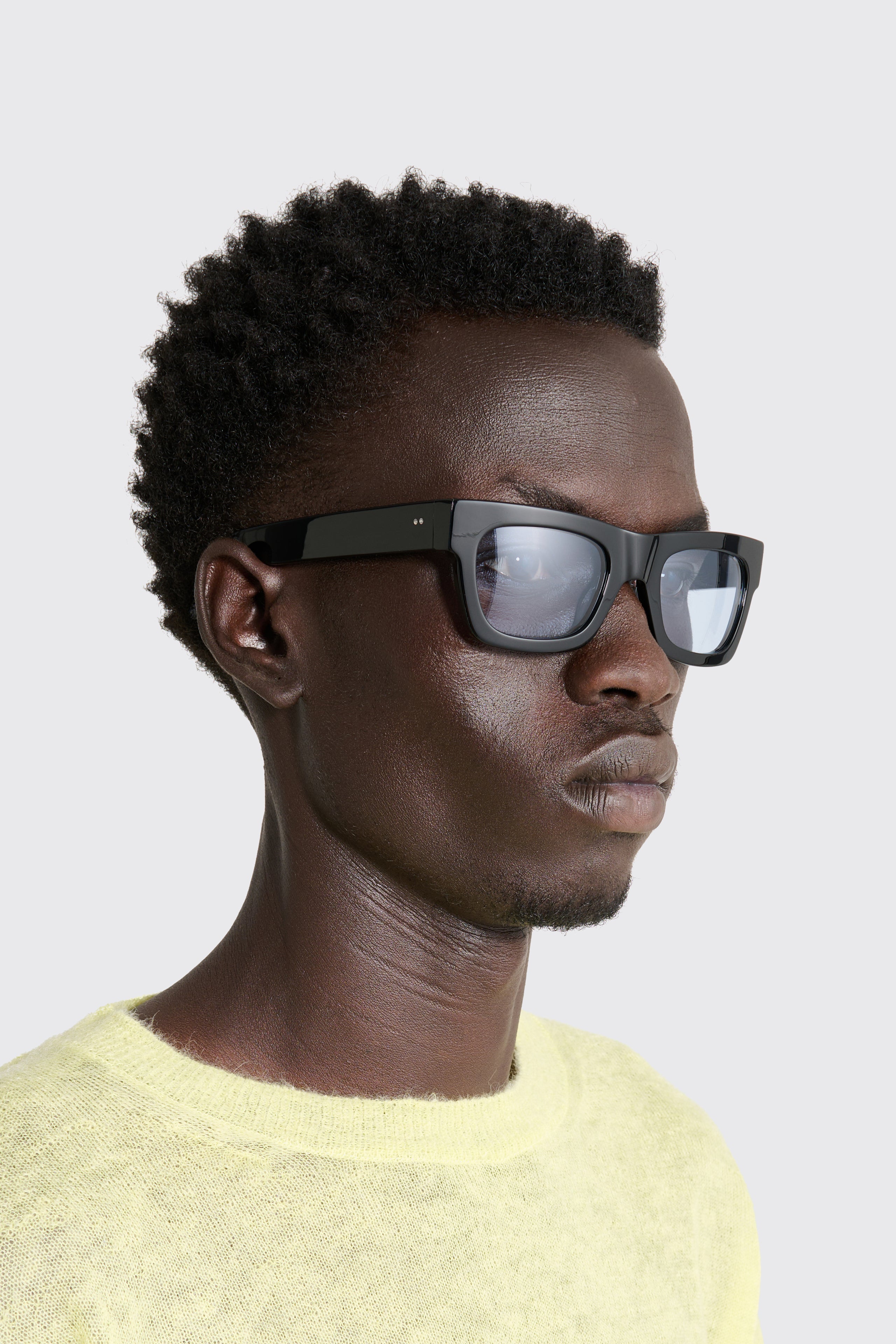 Sun Buddies Greta Black With Blue Lenses