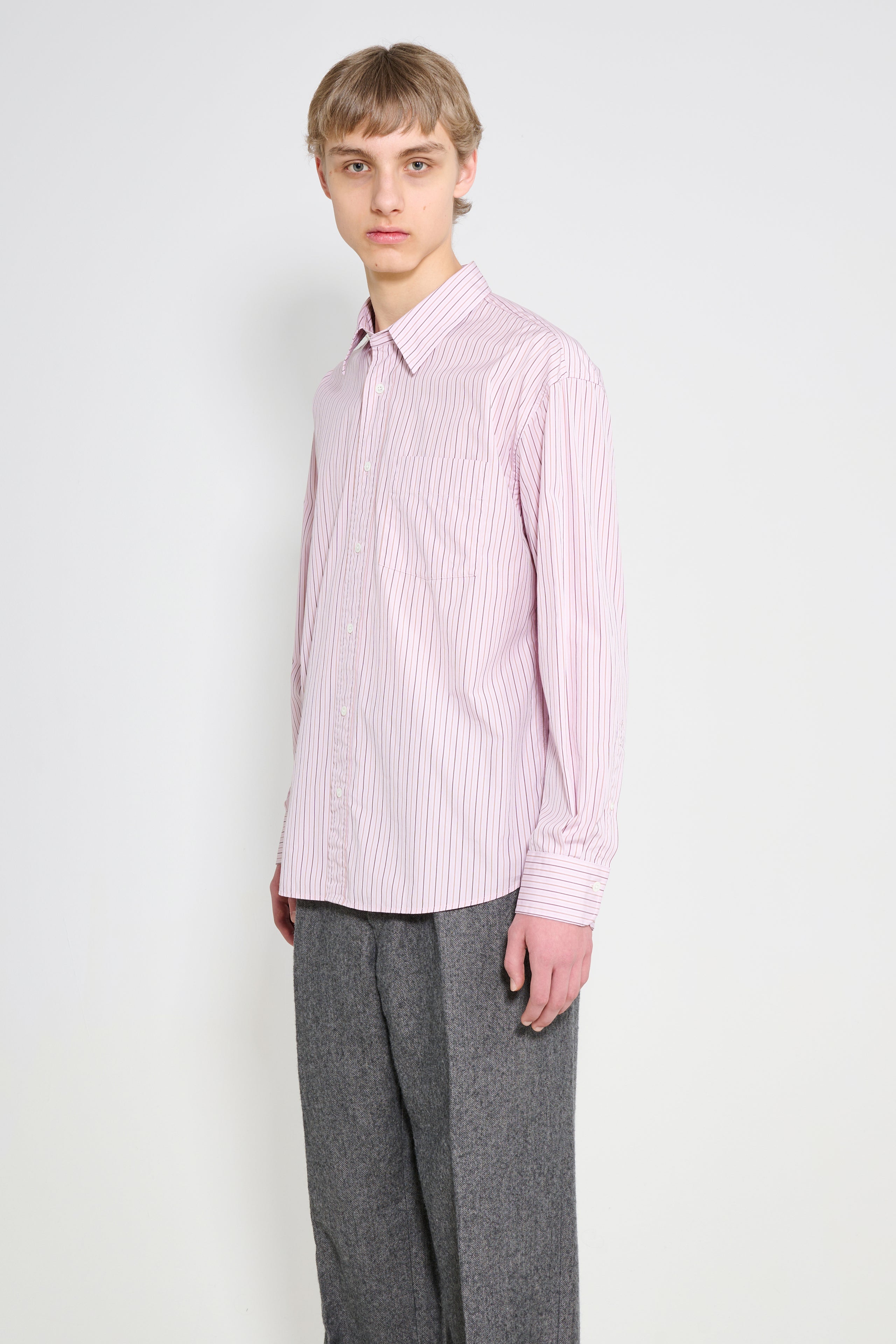 Sunflower New Base Shirt Pink Stripe