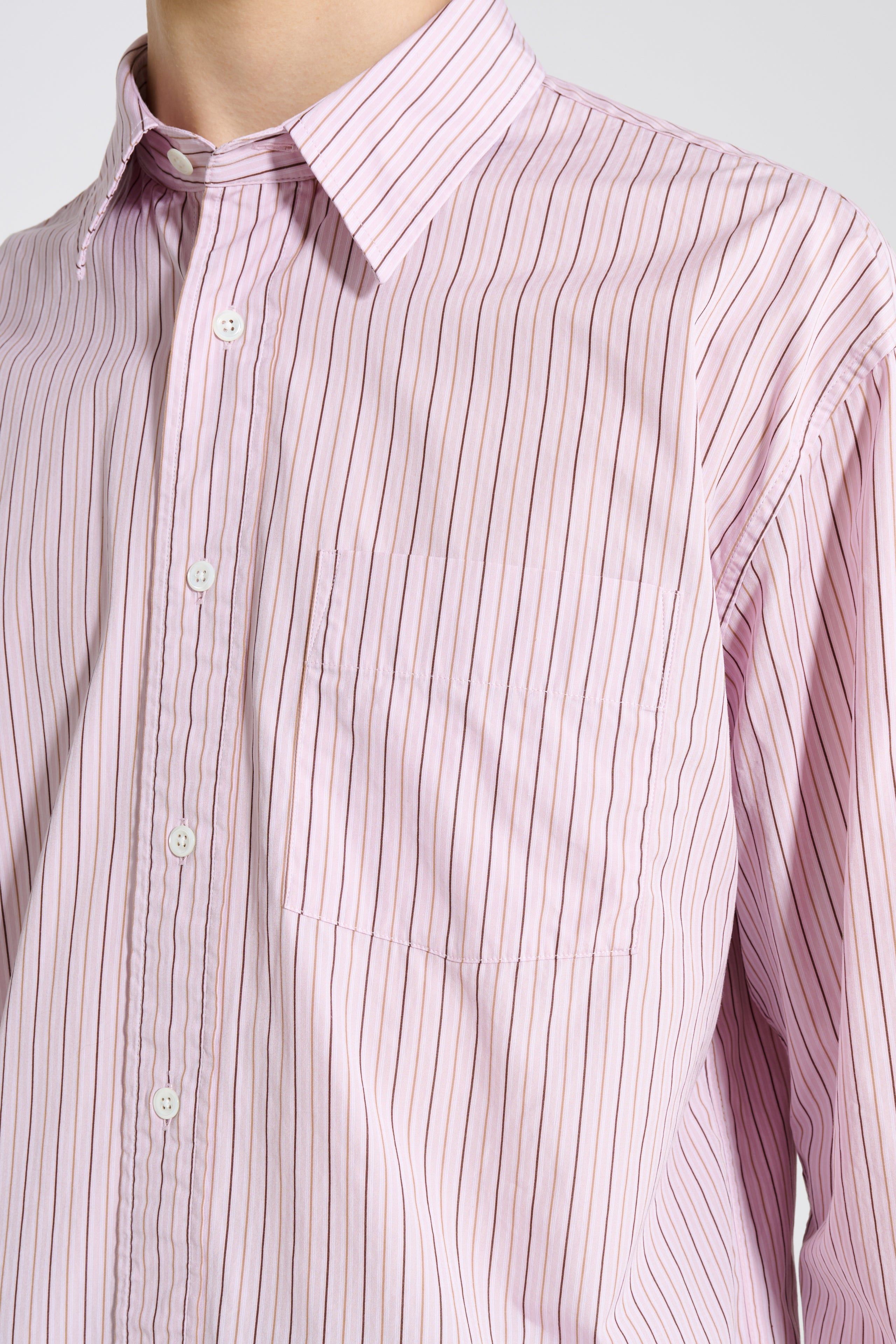 Sunflower New Base Shirt Pink Stripe