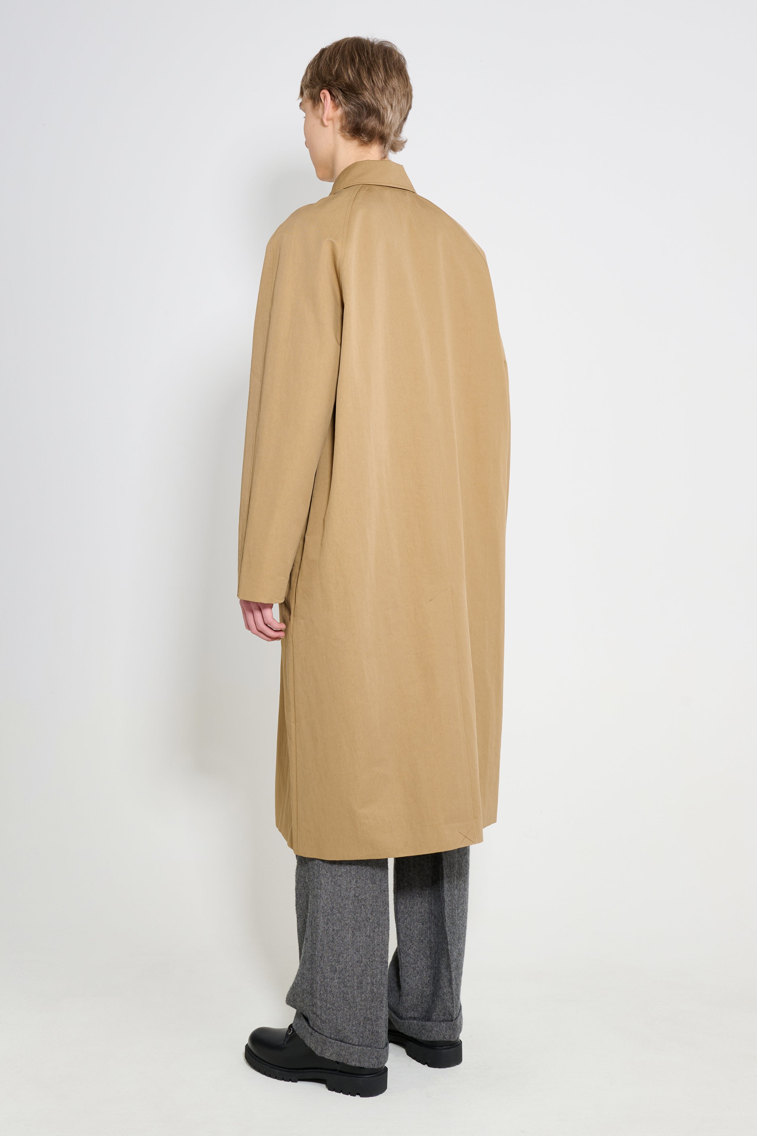 Sunflower Raglan Coat Dark Sand