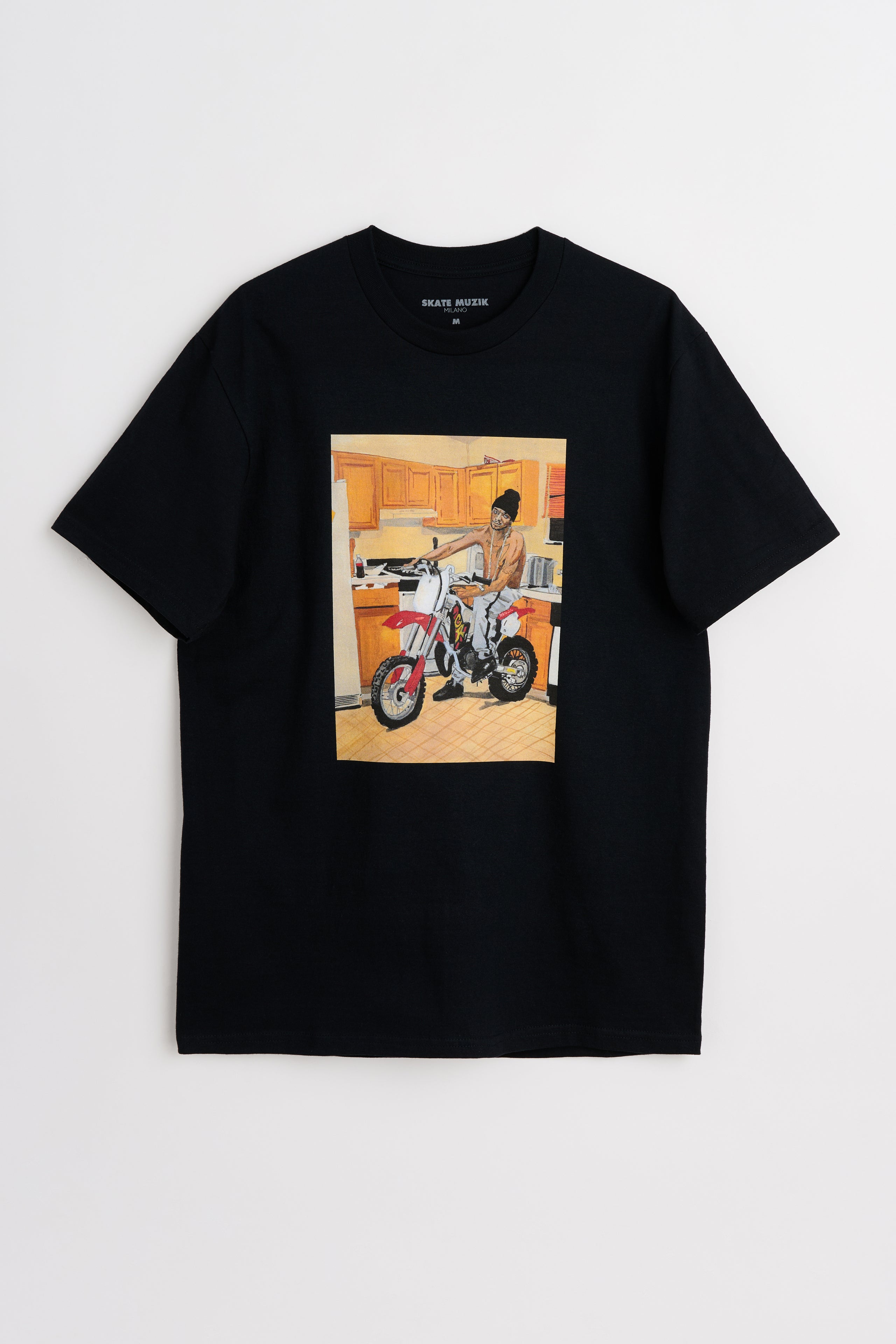 Skate Muzik Fuck Ya Life Tee Black