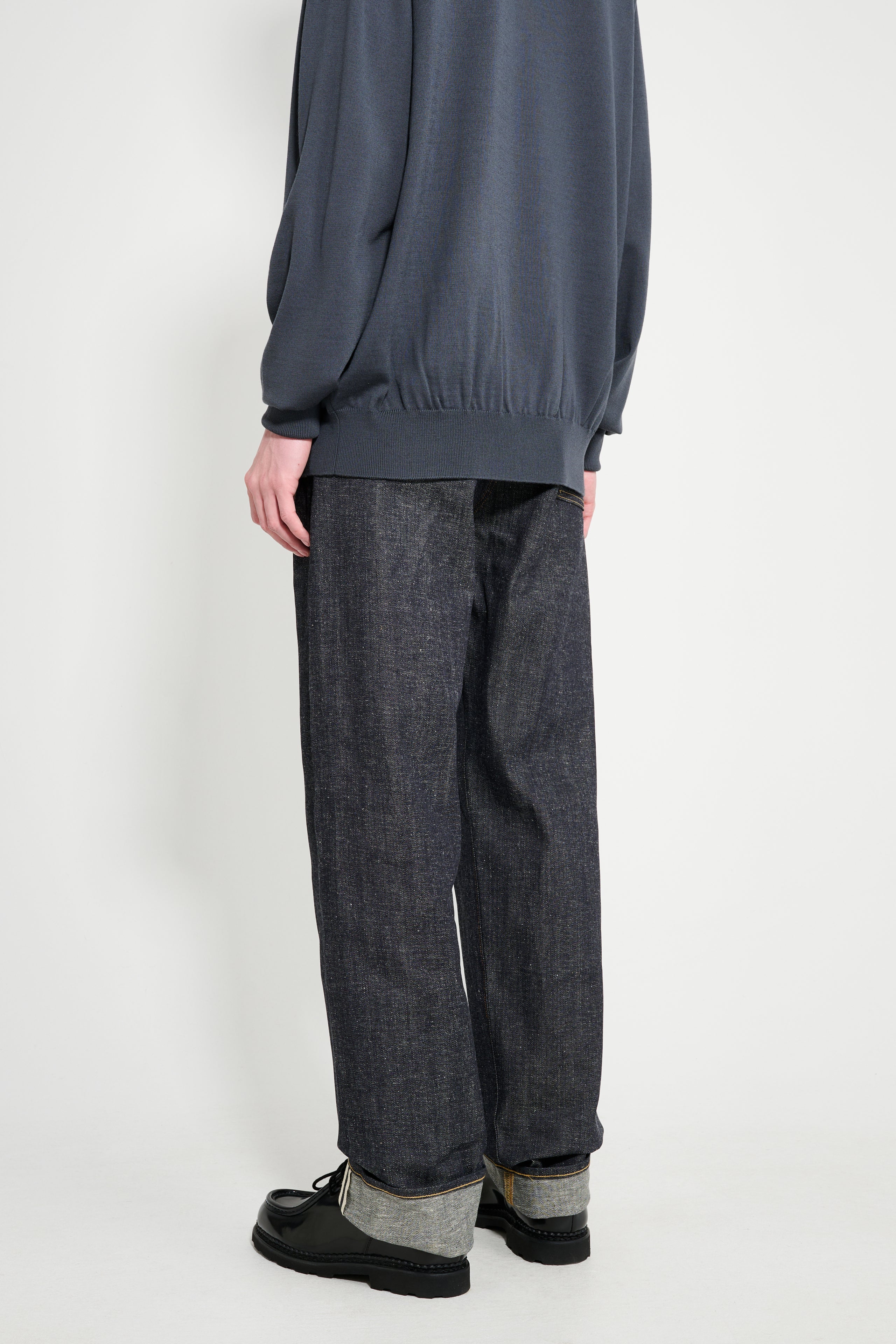 Taiga Takahashi Denim Trousers Raw Indigo