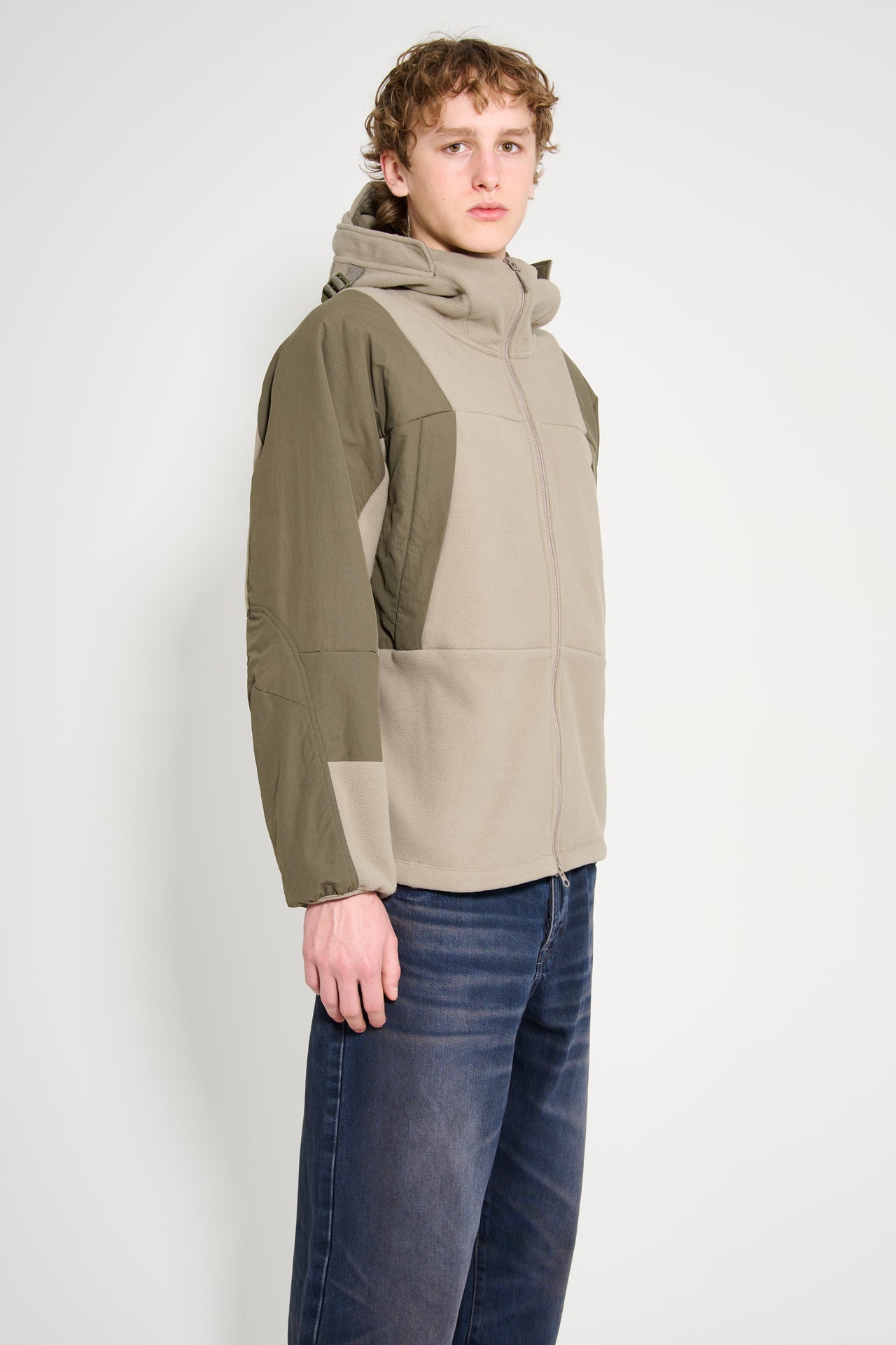The North Face Light Fleece Jacket Cavern Grey / New Taupe G