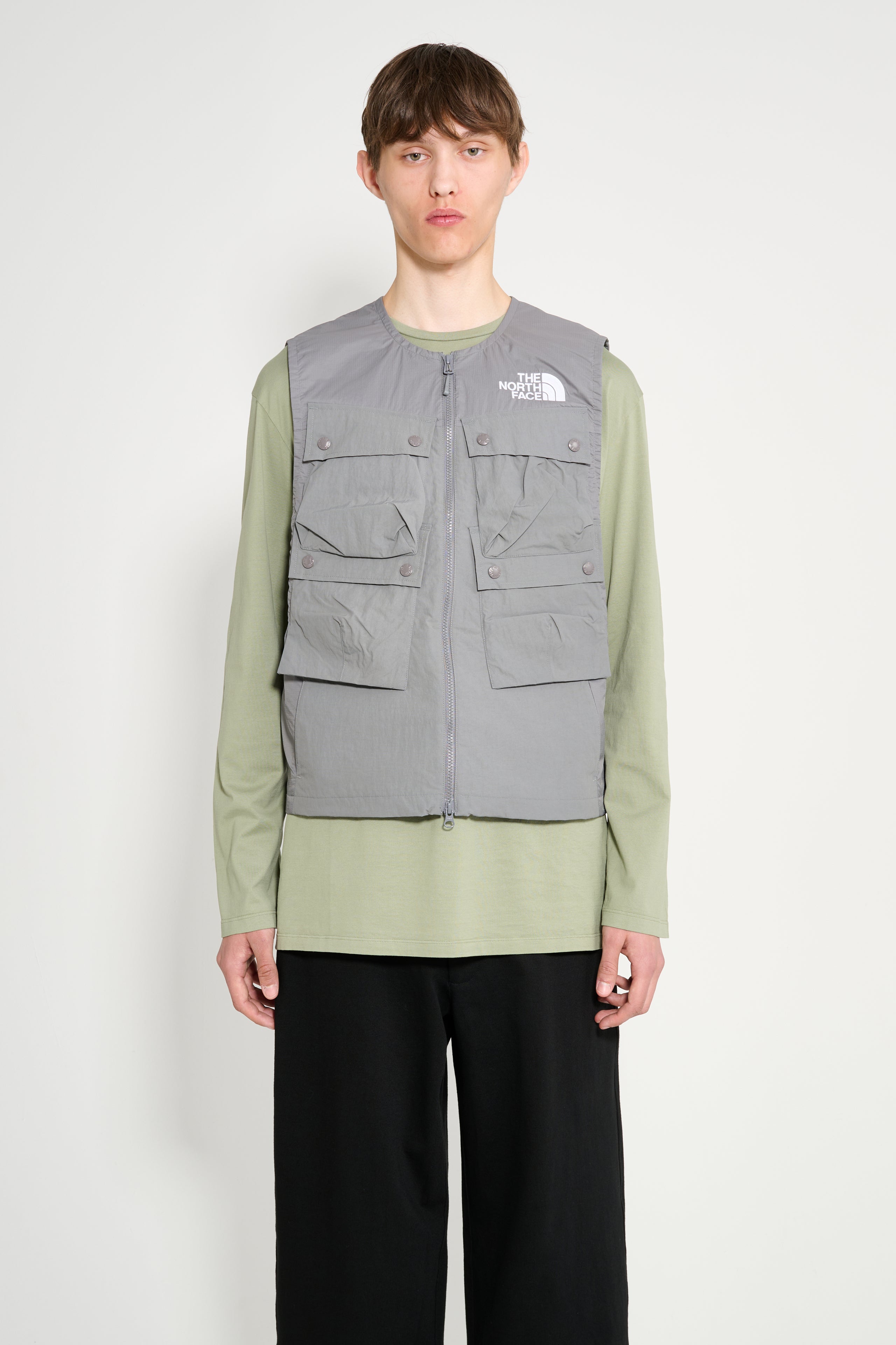 The North Face Mountain Wind Vest Smoked Pearl