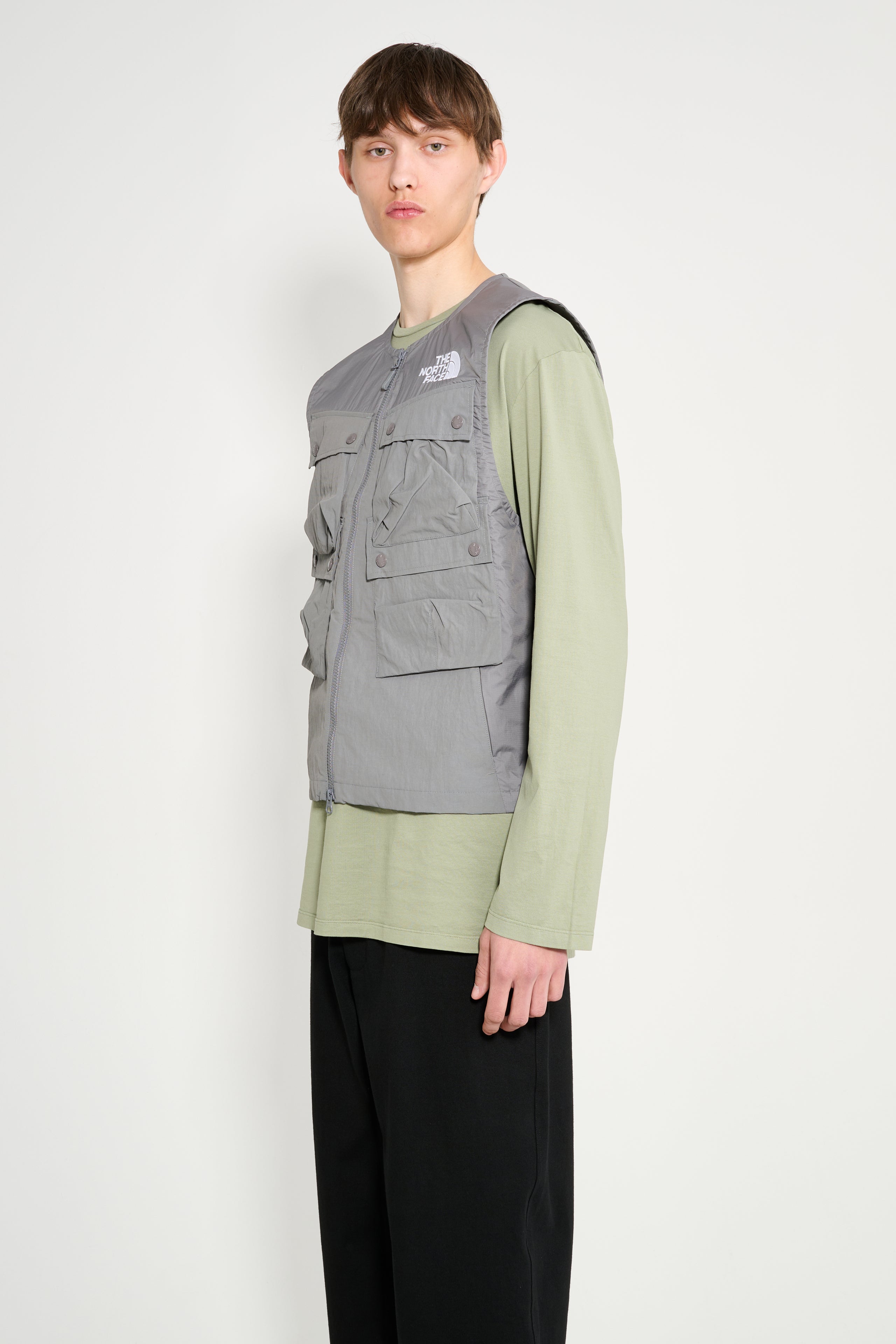 The North Face Mountain Wind Vest Smoked Pearl