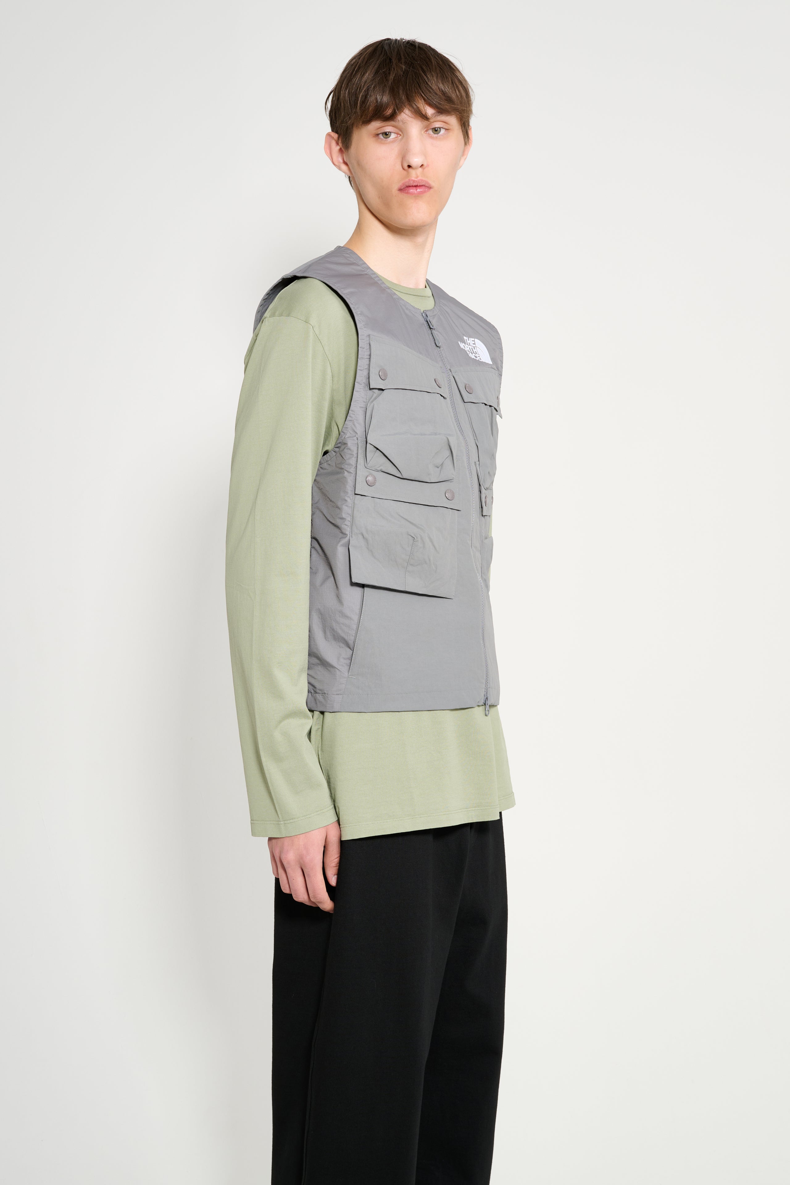 The North Face Mountain Wind Vest Smoked Pearl