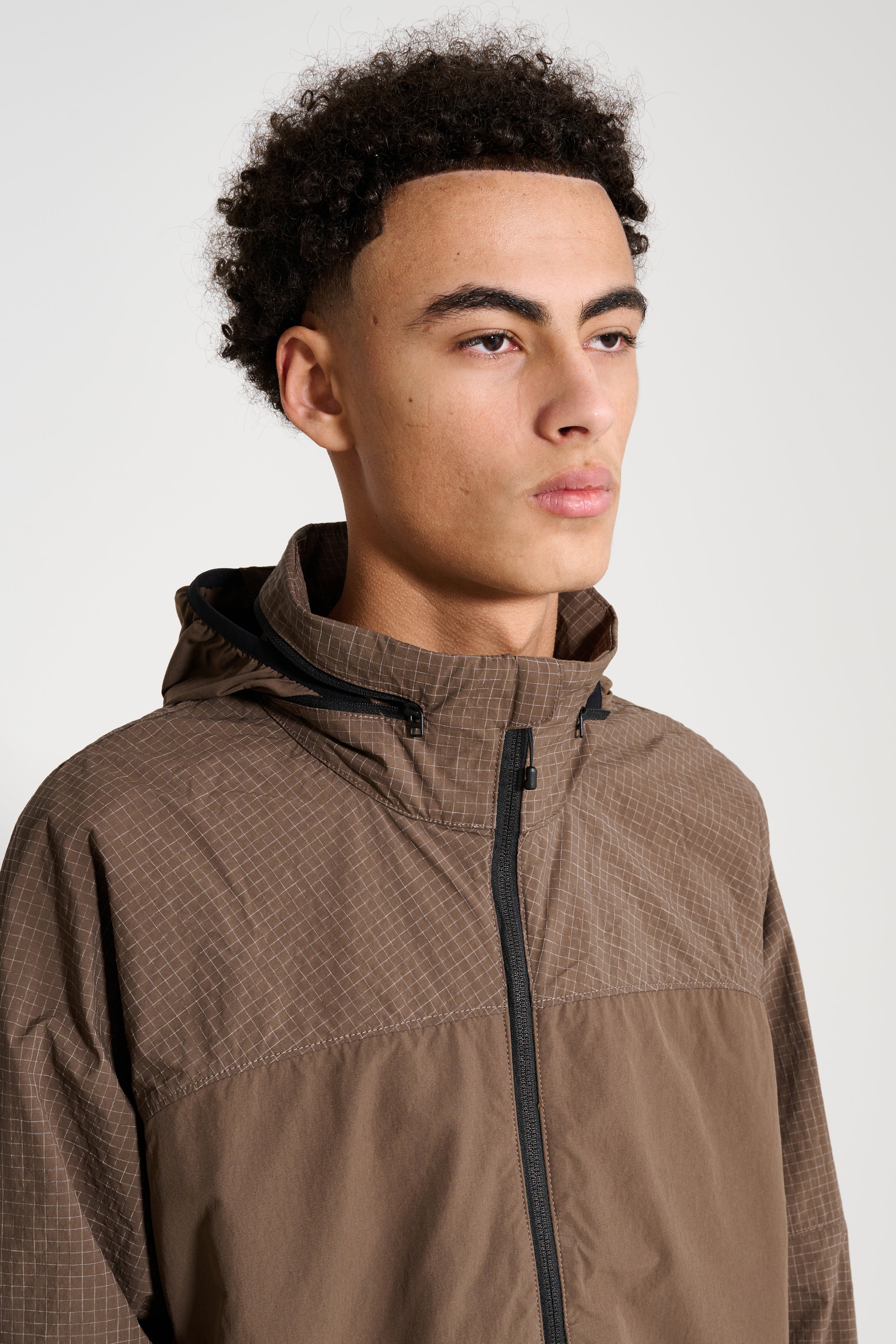 The North Face M Hke Utility Wind Jacket Smokey Brown