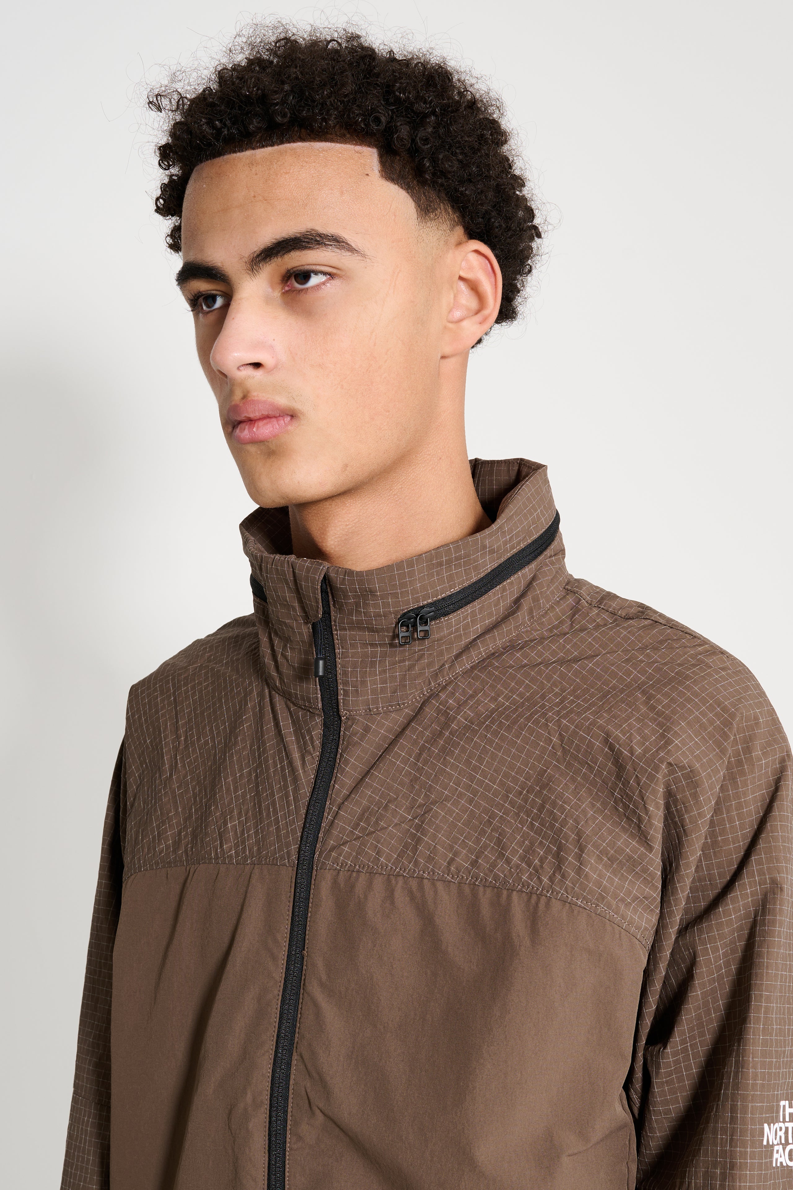 The North Face M Hke Utility Wind Jacket Smokey Brown