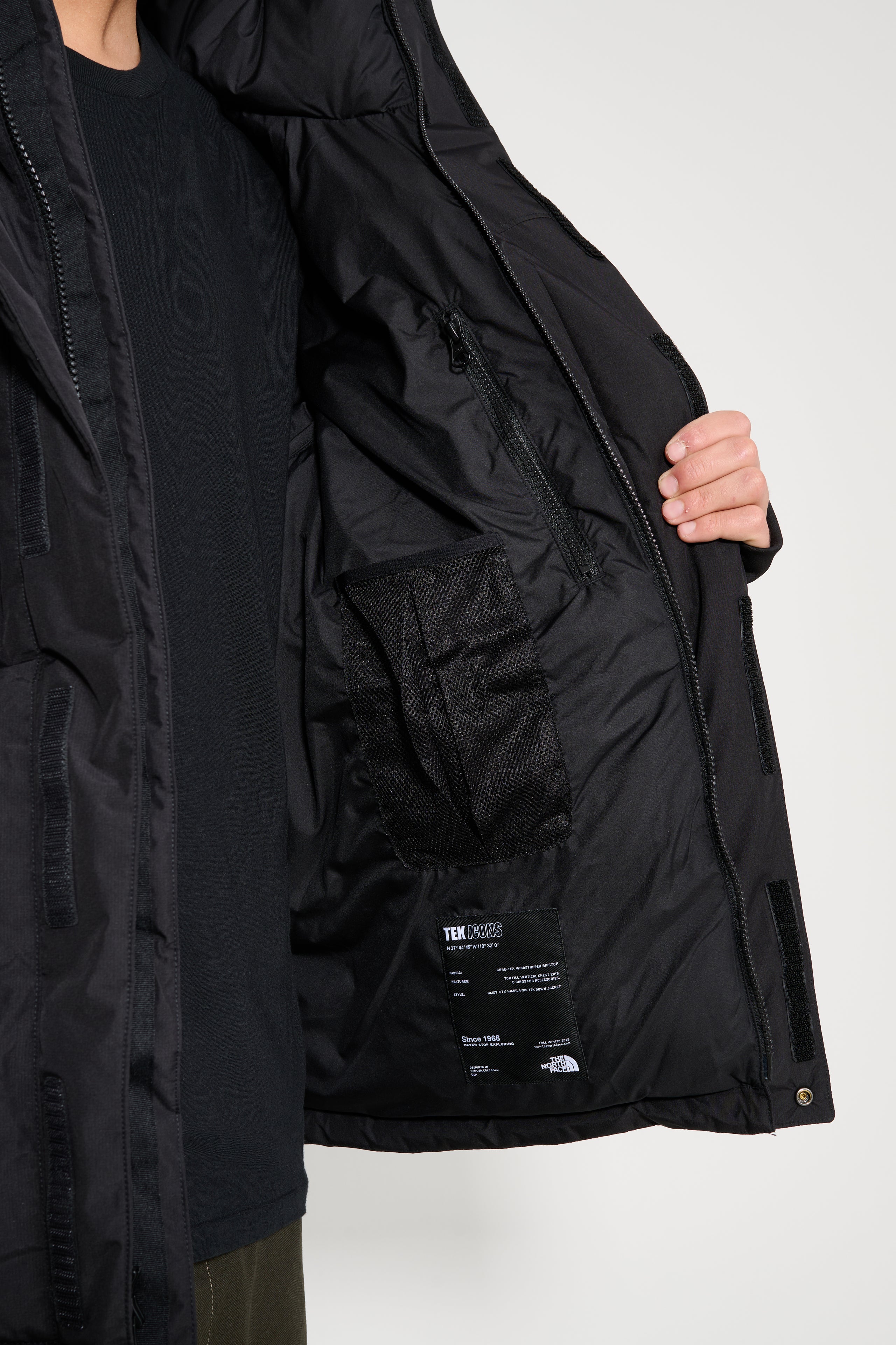 The North Face U Rmst Gtx Himalayan Tek Down Jacket TNF Black