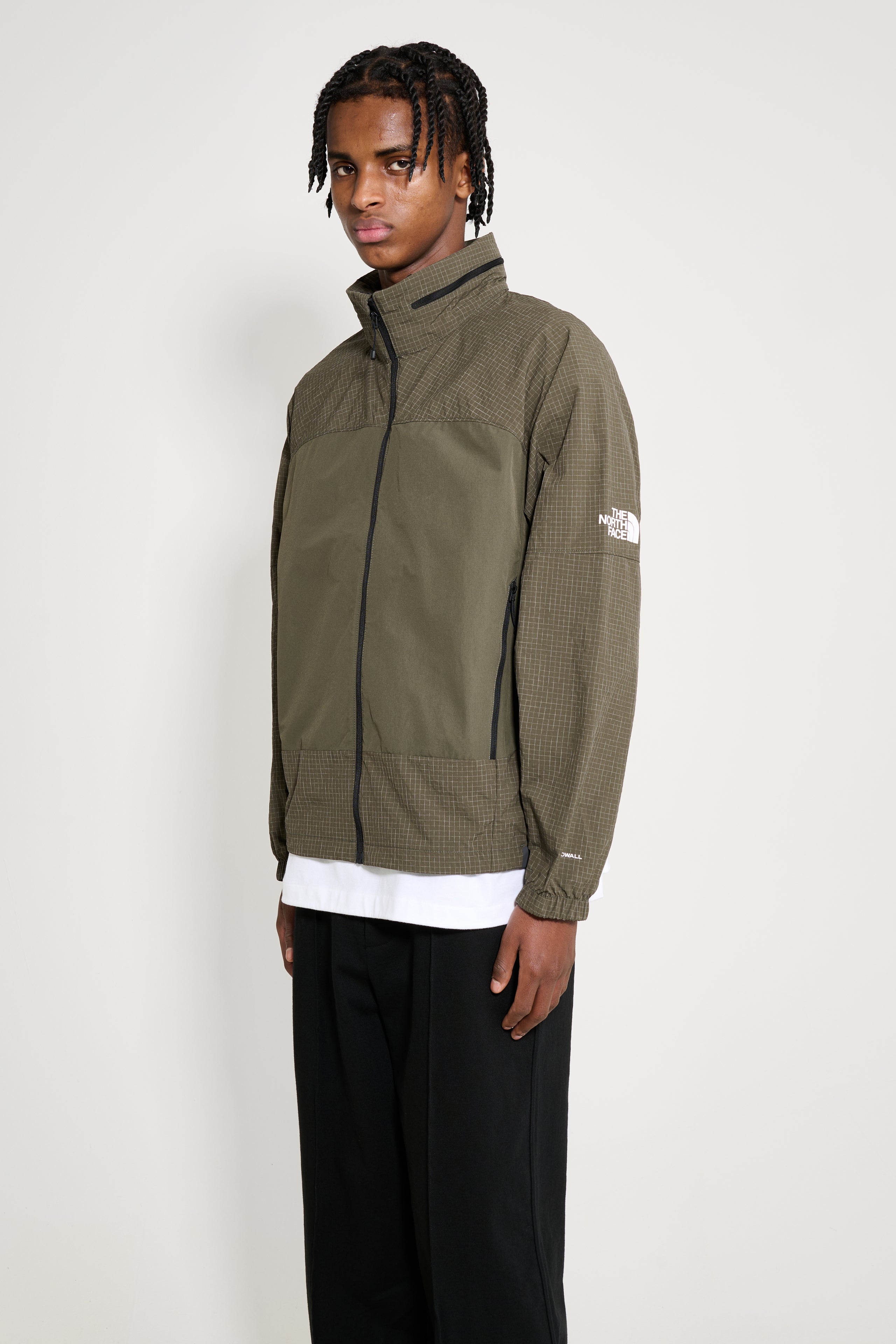 The North Face M HKE Utility Wind Jacket New Taupe Green