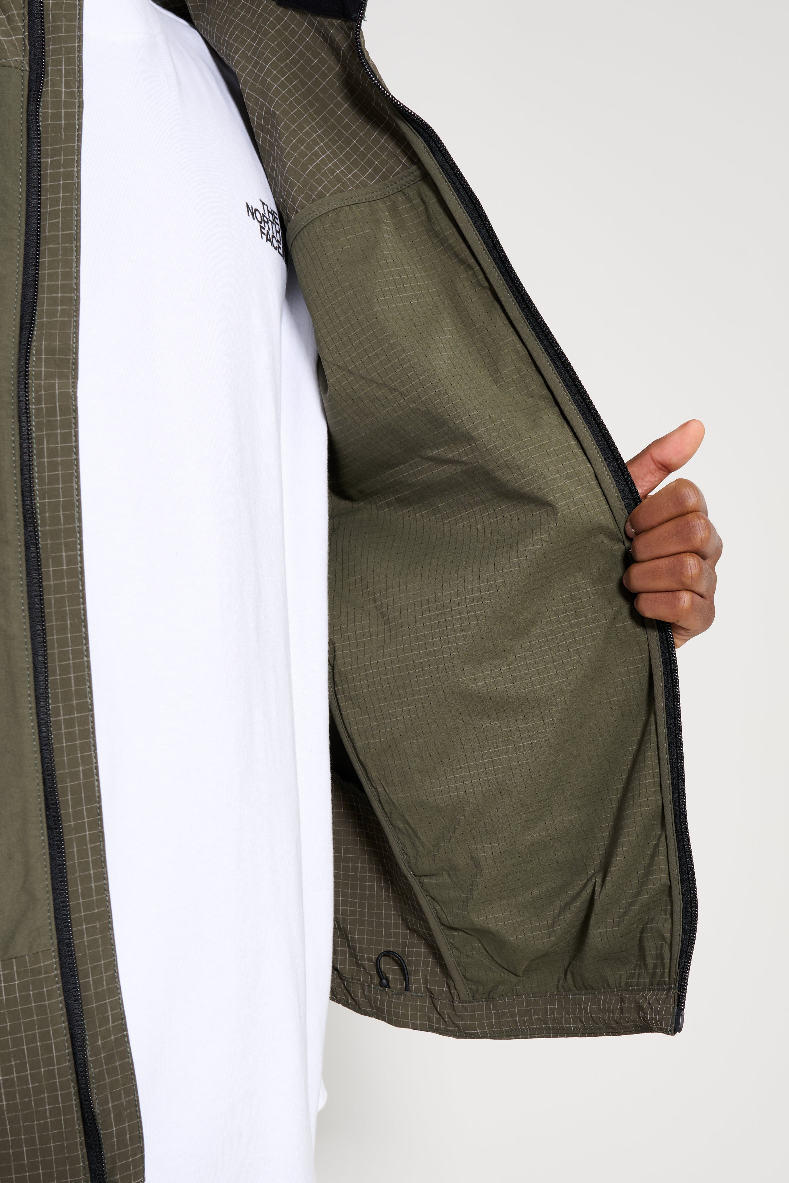 The North Face M HKE Utility Wind Jacket New Taupe Green