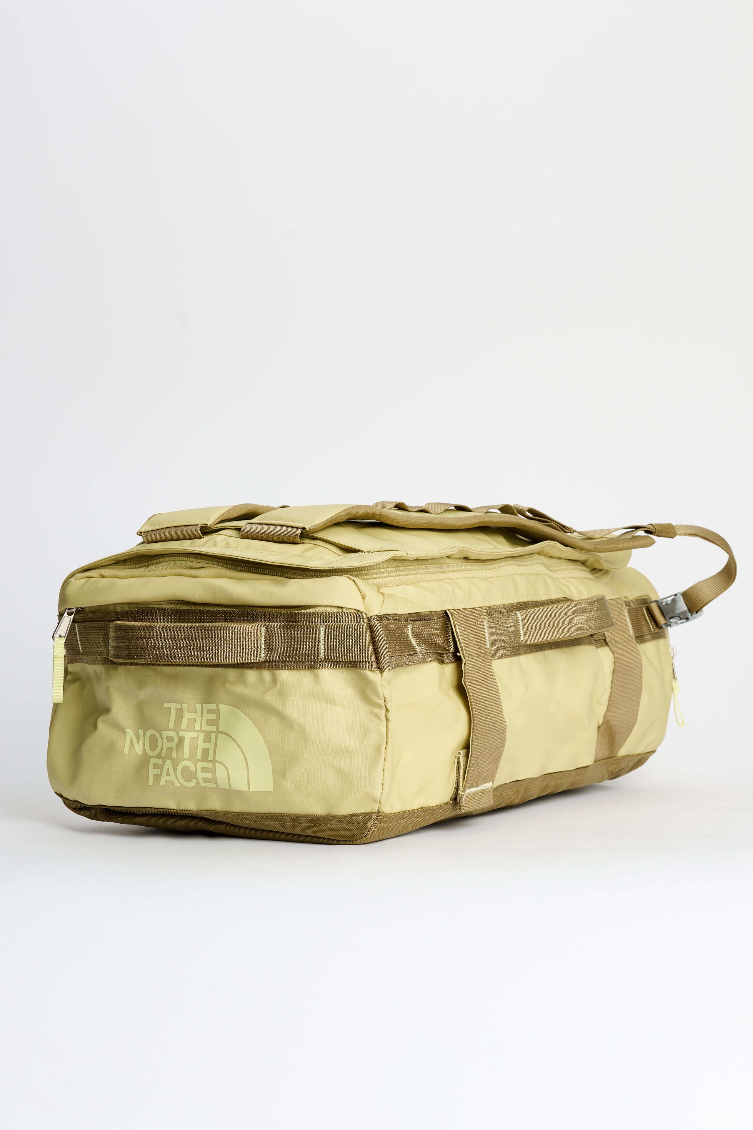 The North Face Base Camp Voyager Duffel Bag 32L Pear / Cedar / Lemon Mist