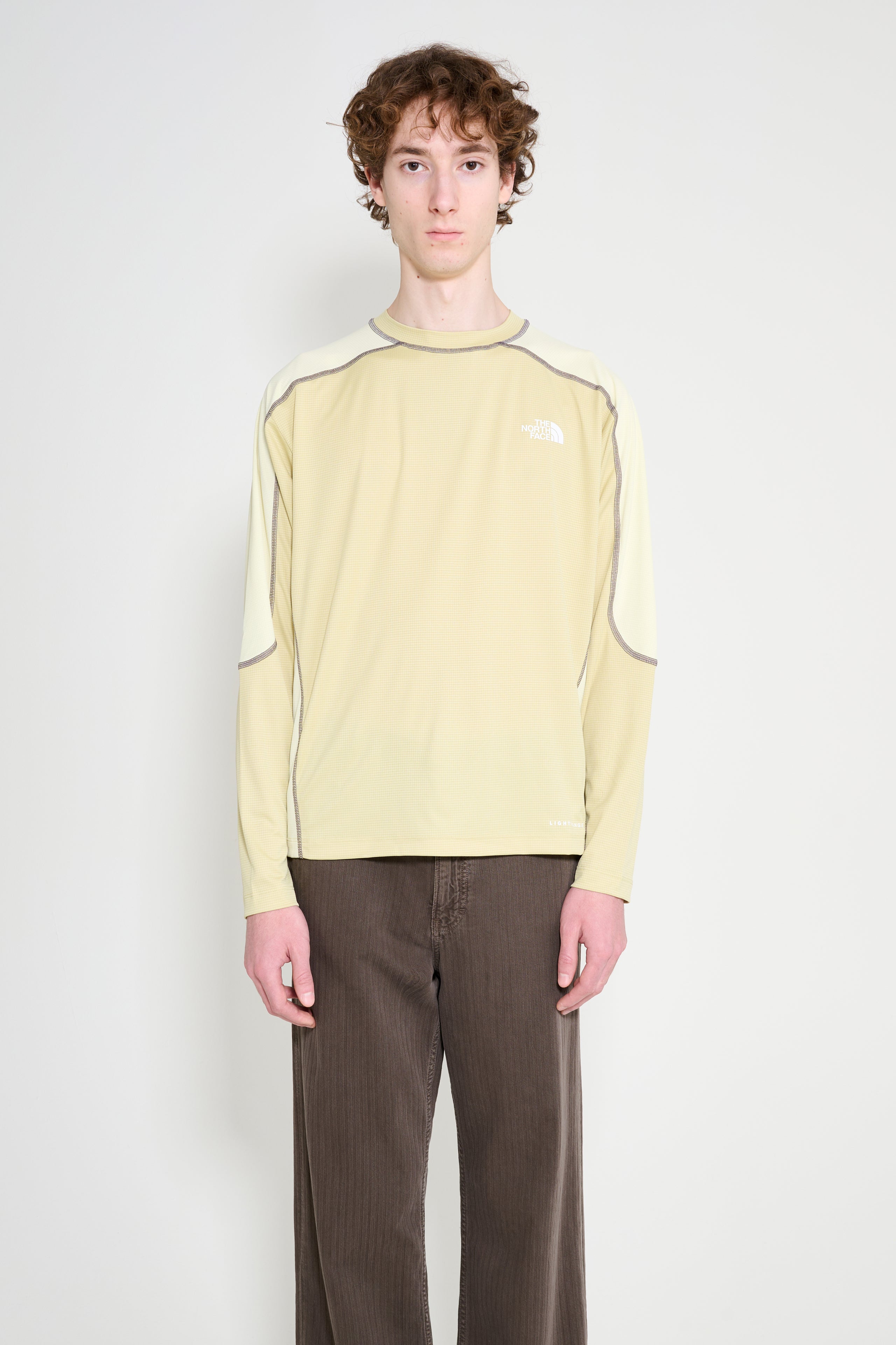 The North Face U NSE LightRange™ LS Tee Pear / Lemon Mist