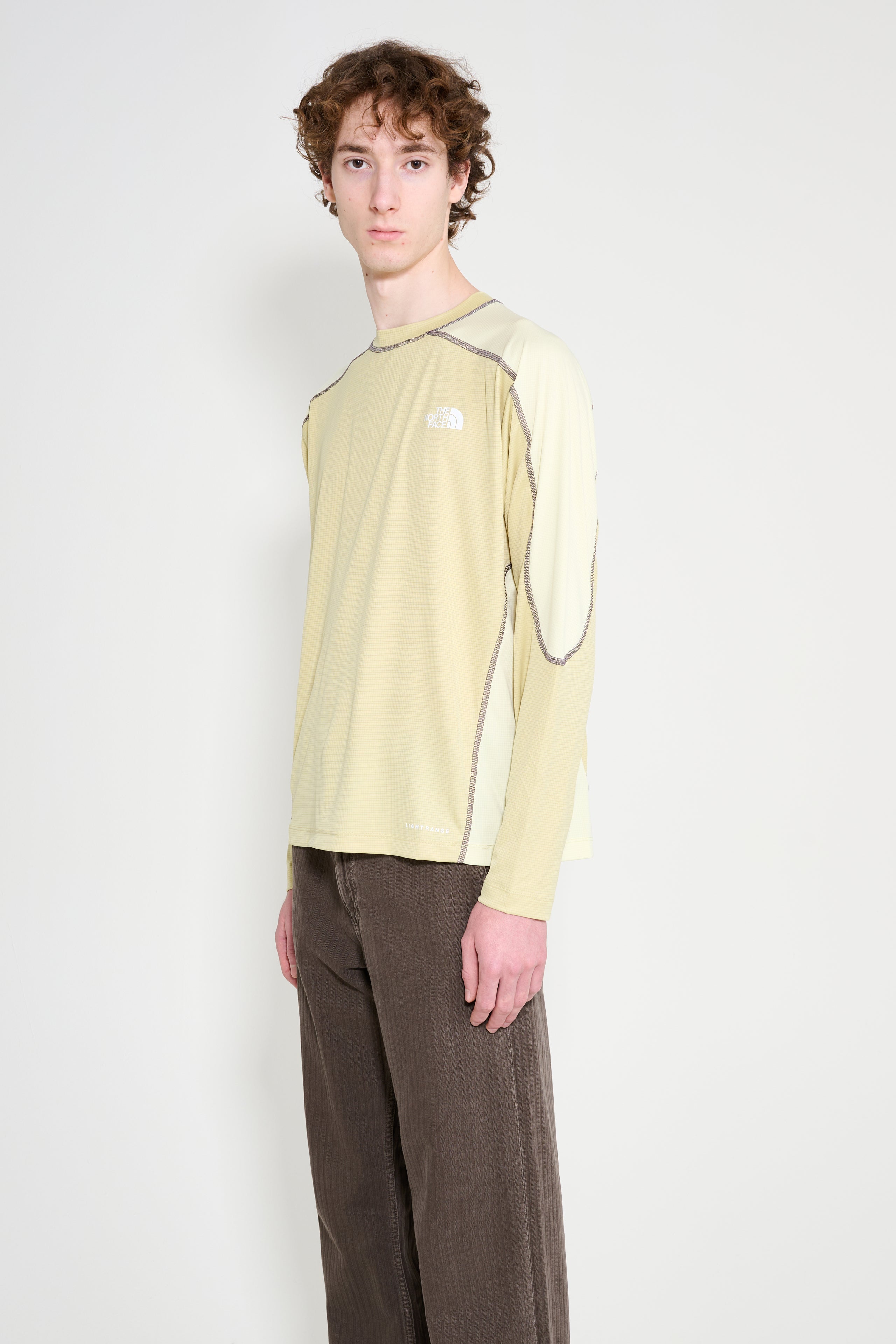 The North Face U NSE LightRange™ LS Tee Pear / Lemon Mist