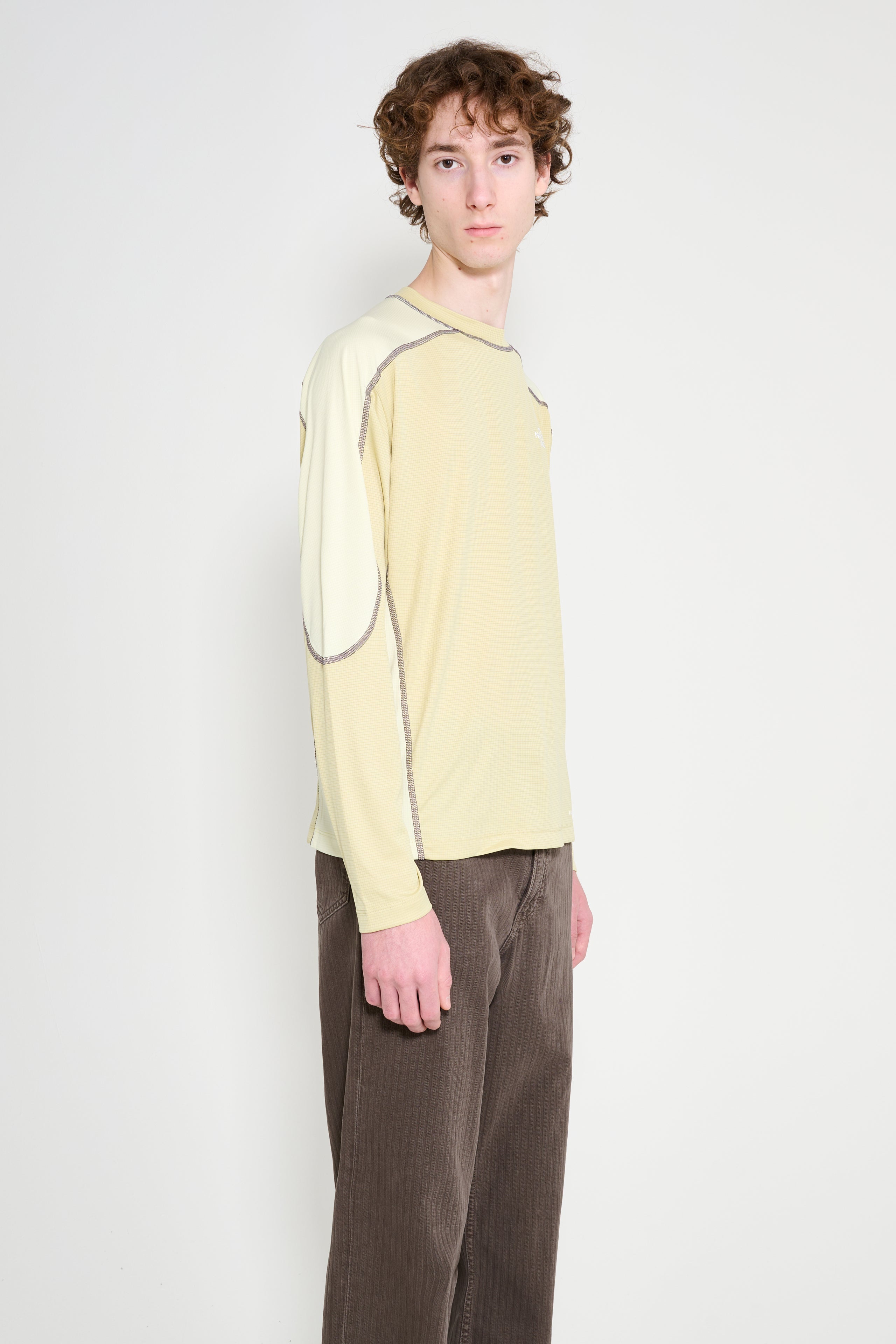 The North Face U NSE LightRange™ LS Tee Pear / Lemon Mist