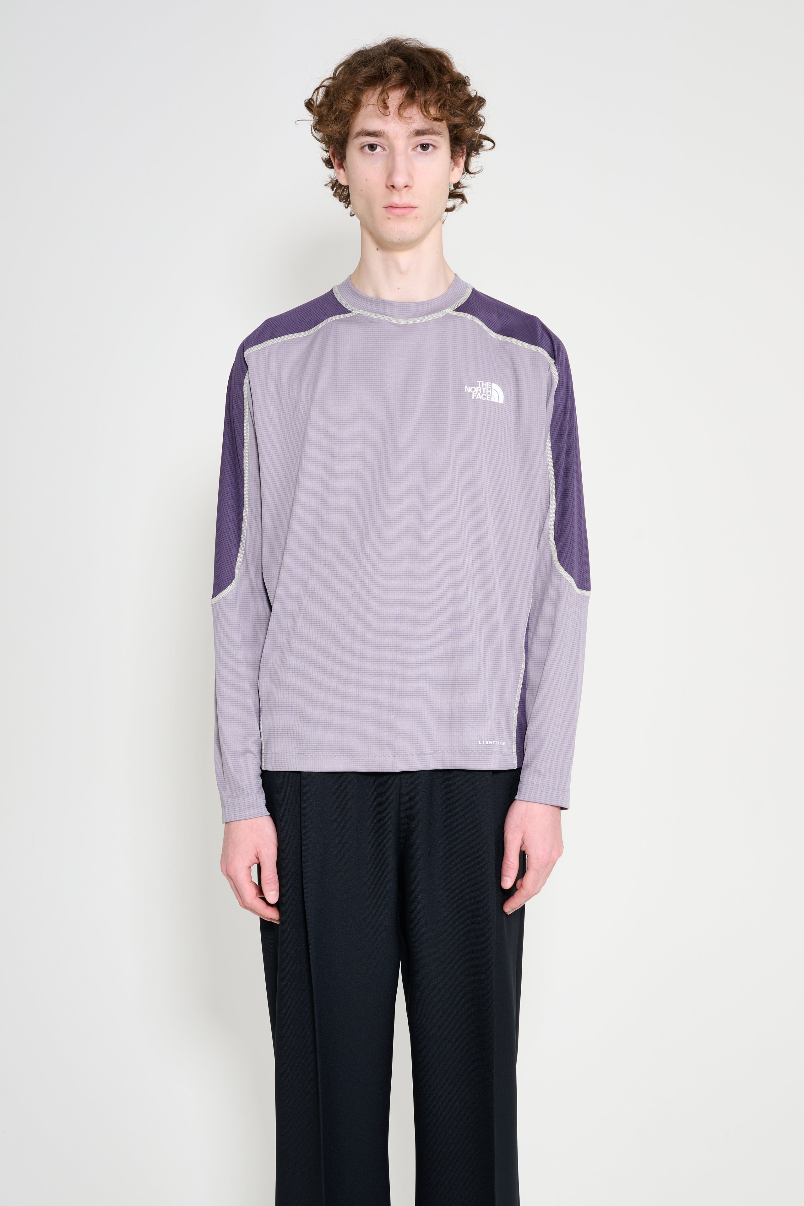 The North Face U NSE LightRange LS Tee Transcendent Grey / Endle