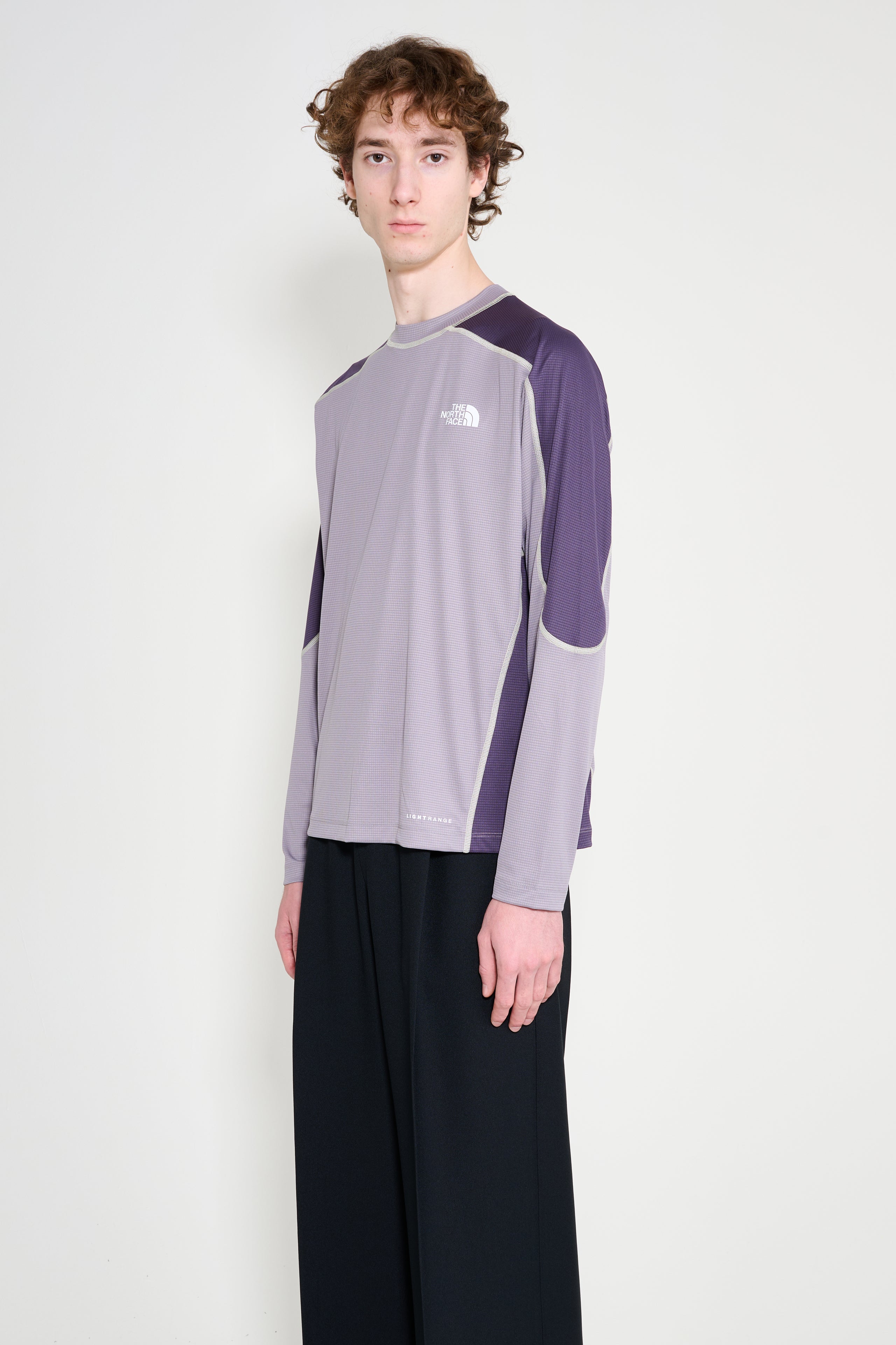 The North Face U NSE LightRange LS Tee Transcendent Grey / Endle
