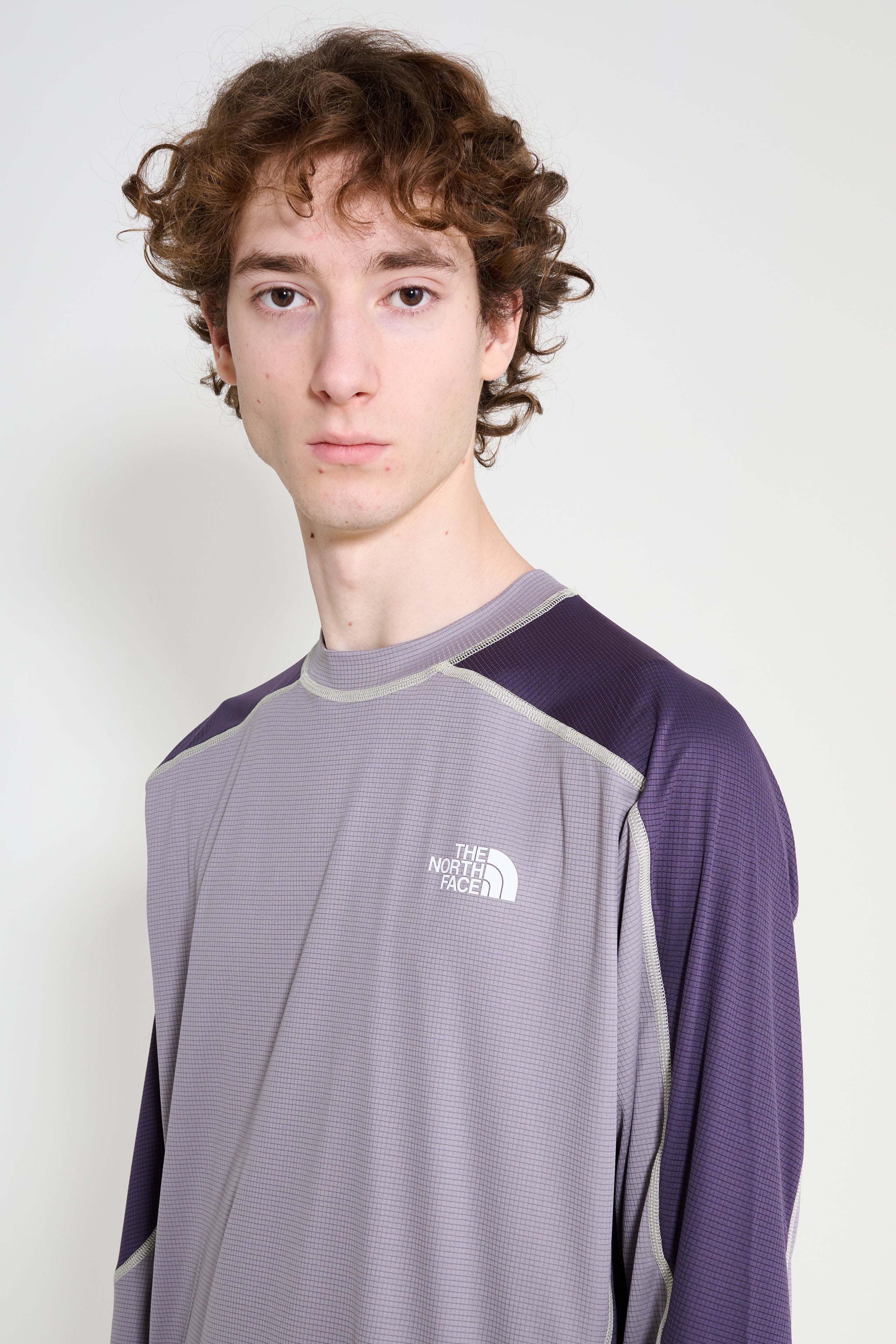 The North Face U NSE LightRange LS Tee Transcendent Grey / Endle