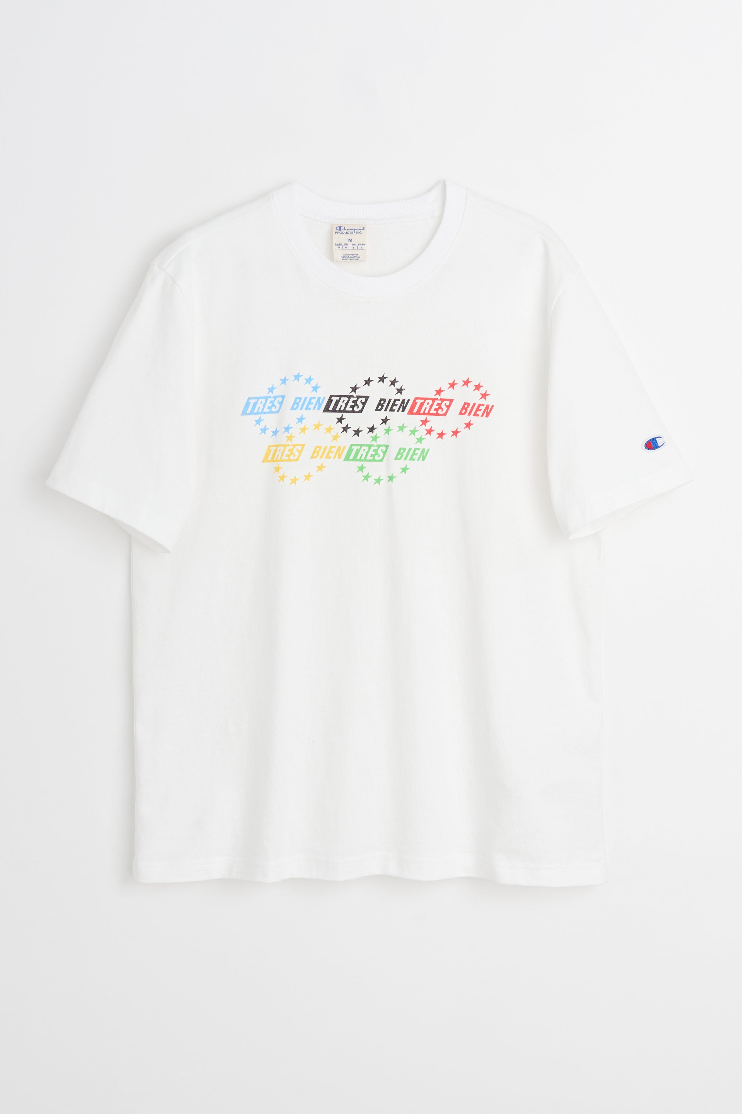 TRÈS BIEN x Champion Olympic Tee White