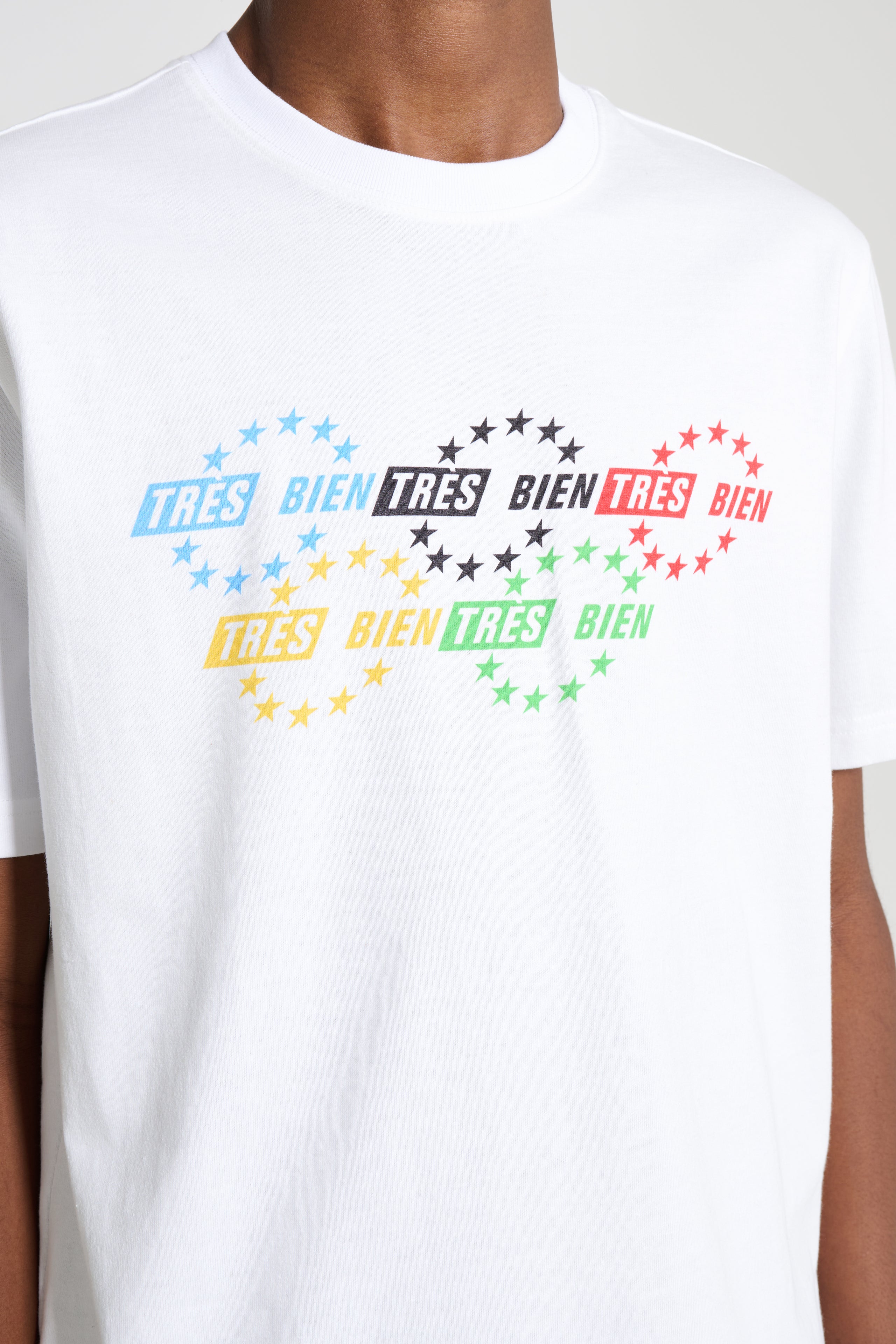 TRÈS BIEN x Champion Olympic Tee White