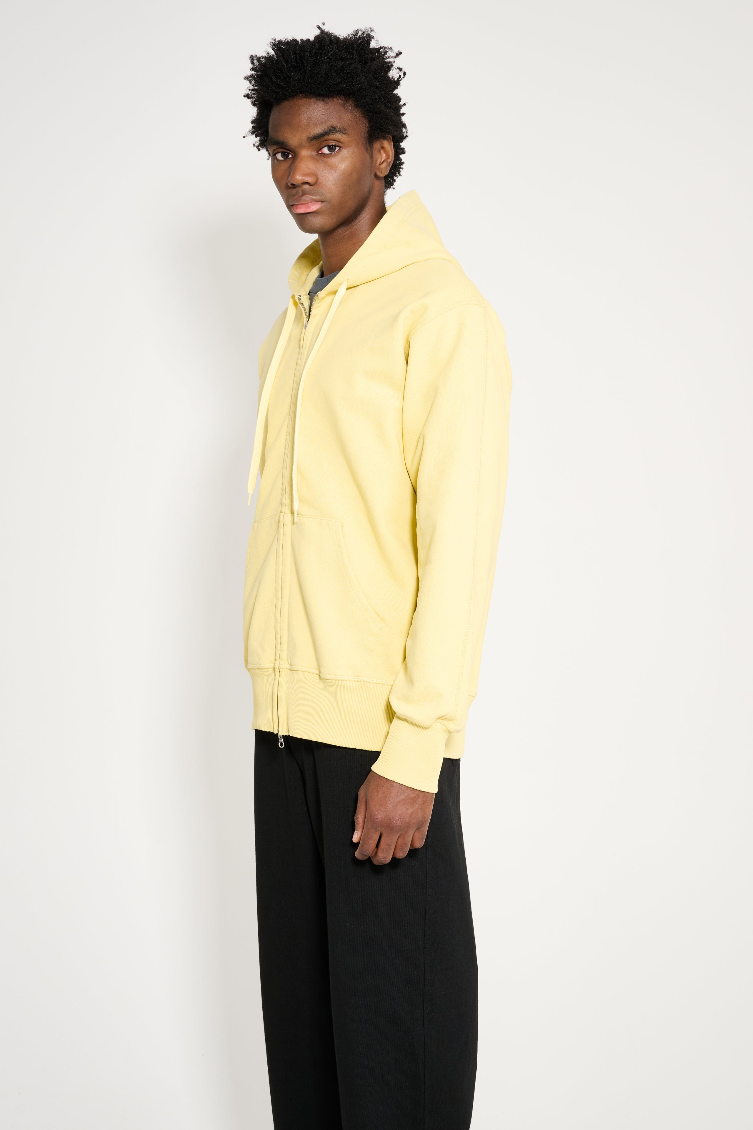 TRÈS BIEN everywear Semi Raglan Zip Hoodie GD Dried Moss