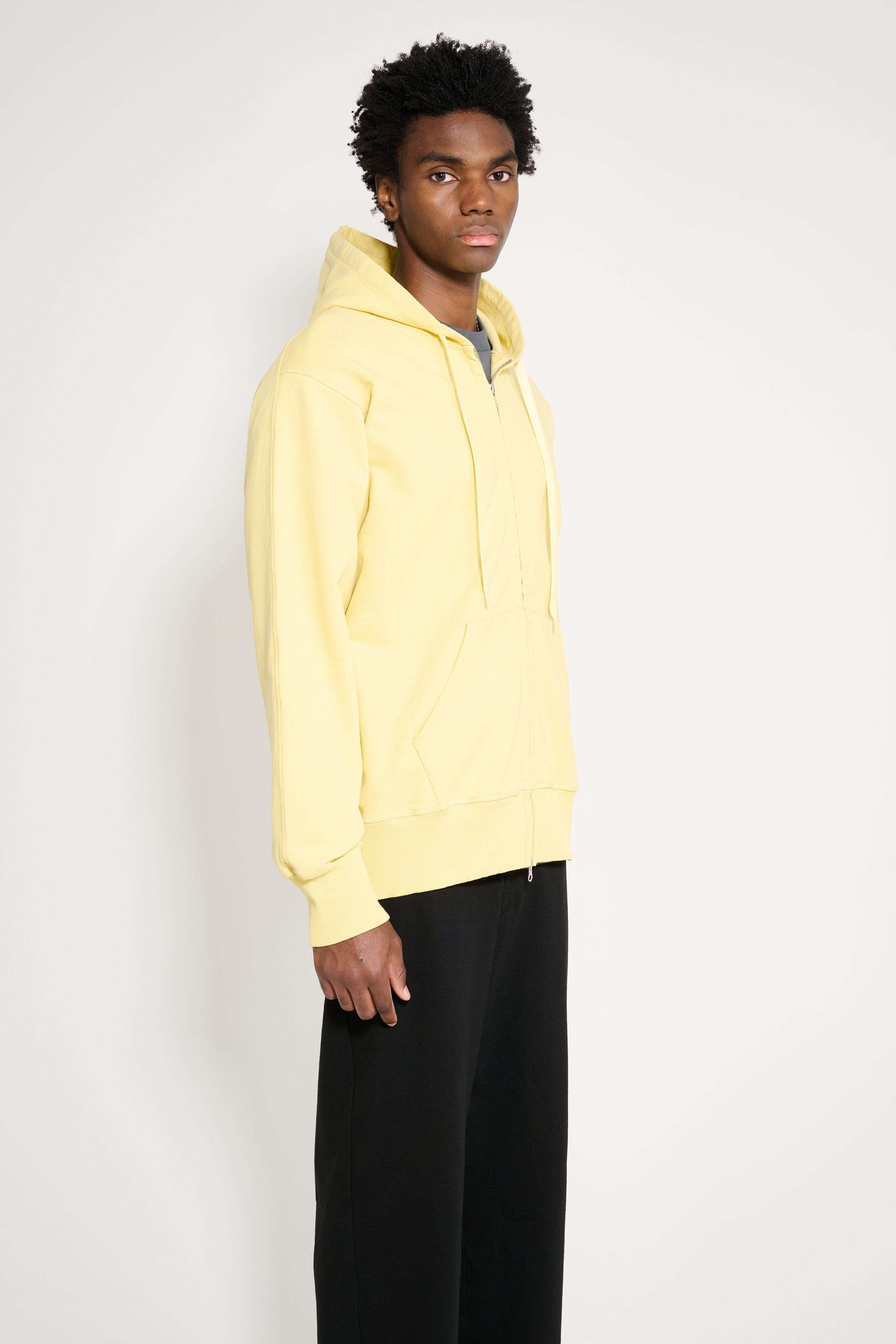 TRÈS BIEN everywear Semi Raglan Zip Hoodie GD Dried Moss