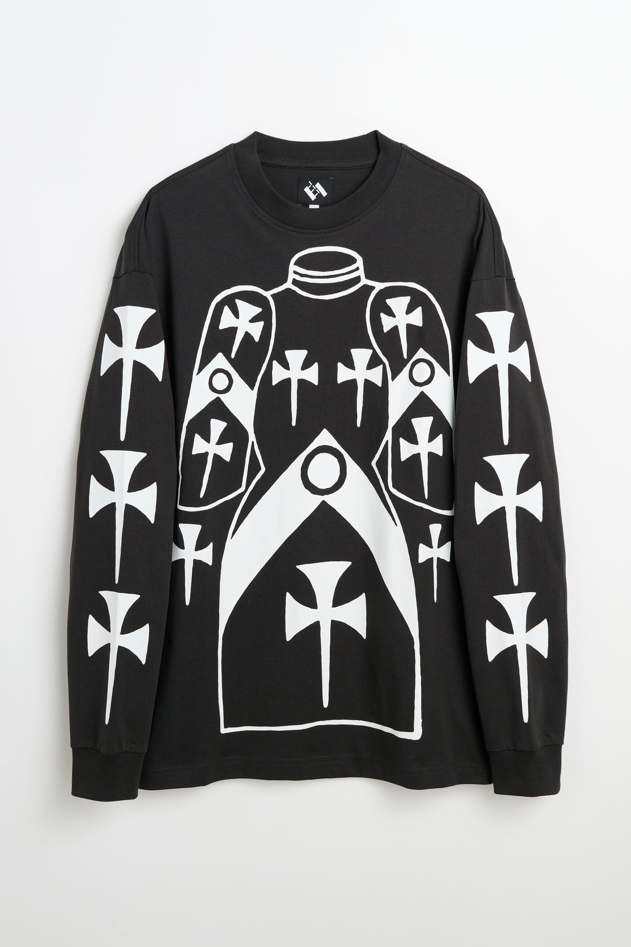 The Trilogy Tapes Tunic Longsleeve T-shirt Black