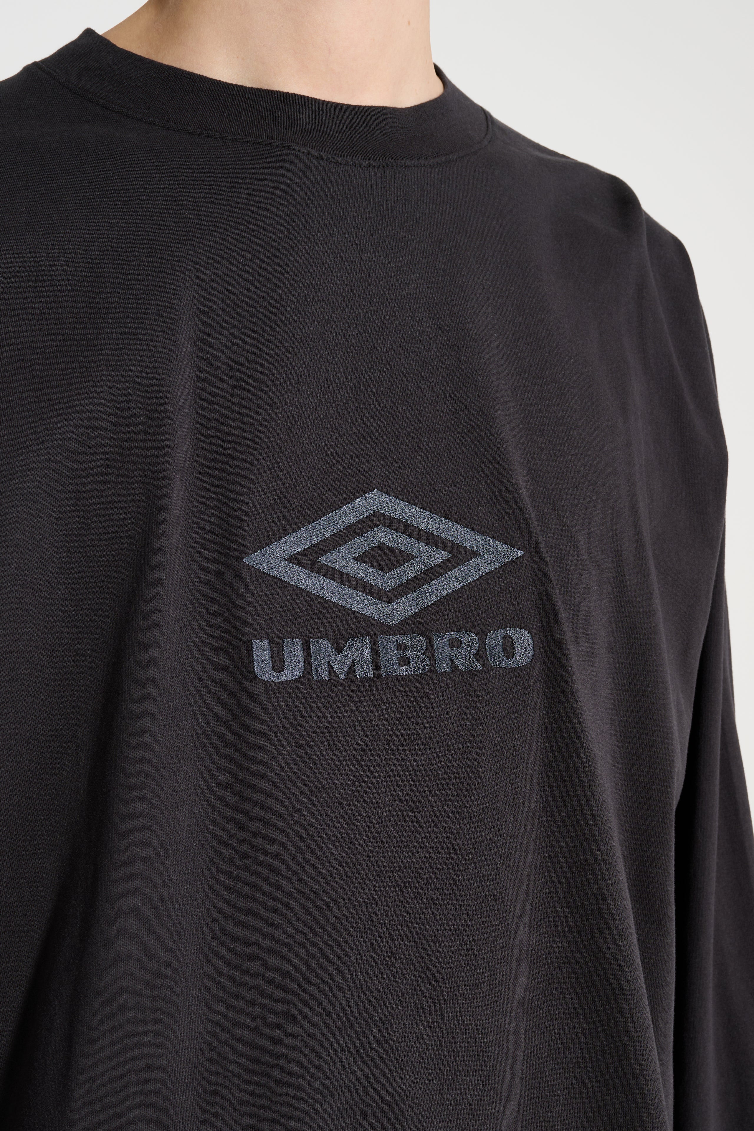 Umbro OG Logo LS Shirt Washed Black