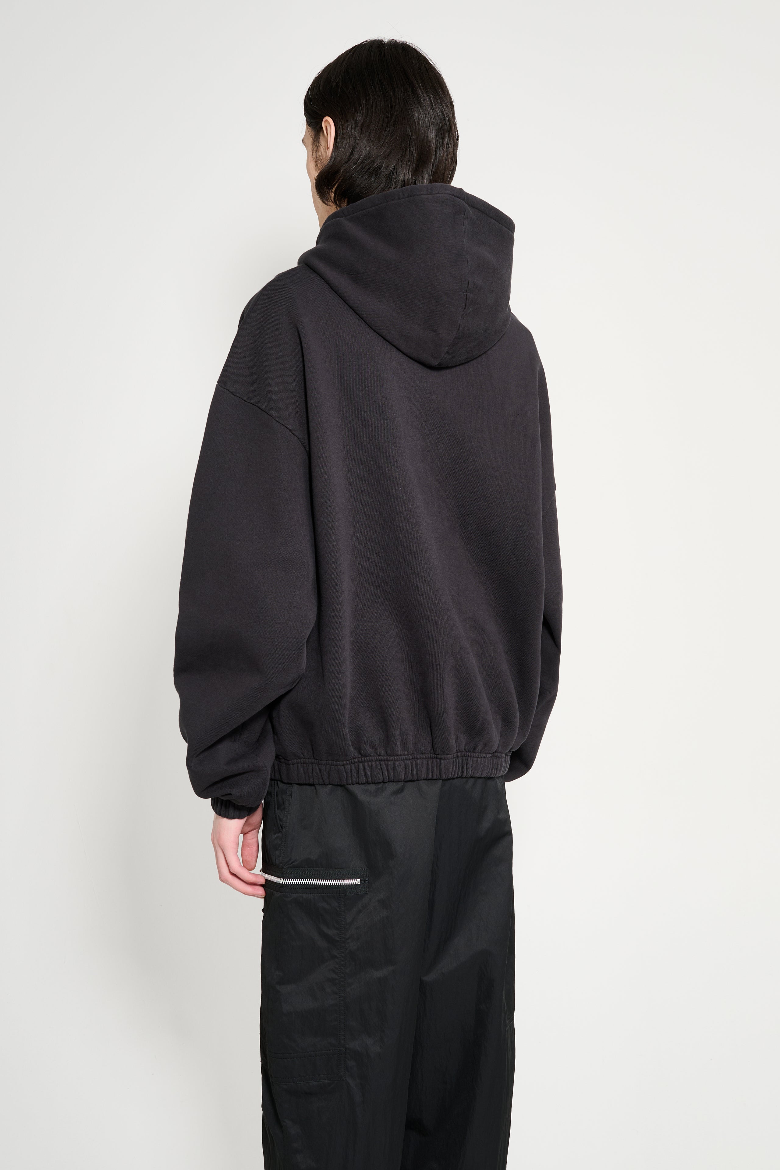 Umbro OG Logo Mask Hoodie Washed Black