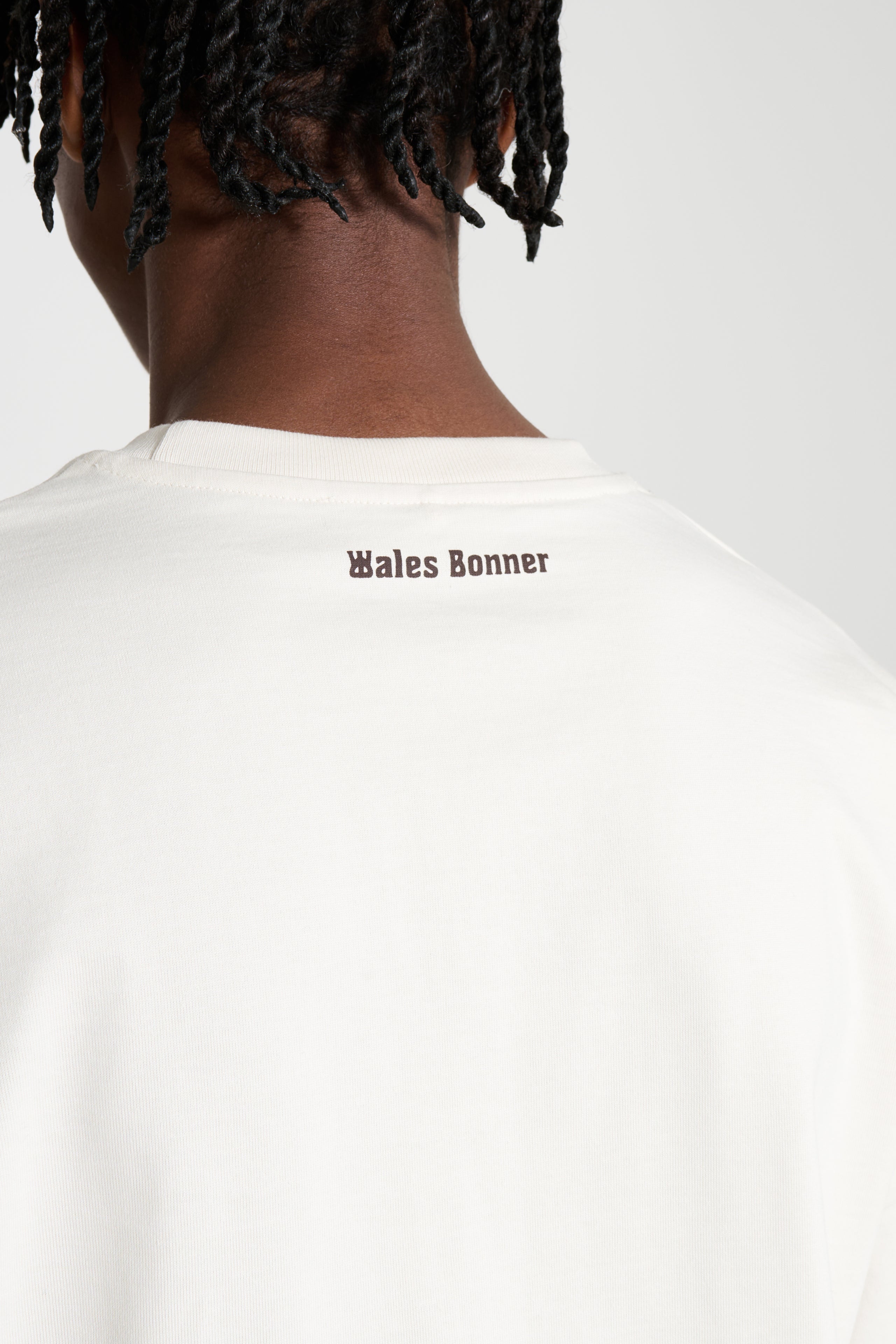 Wales Bonner Compass Tee Ivory / Brooch 1