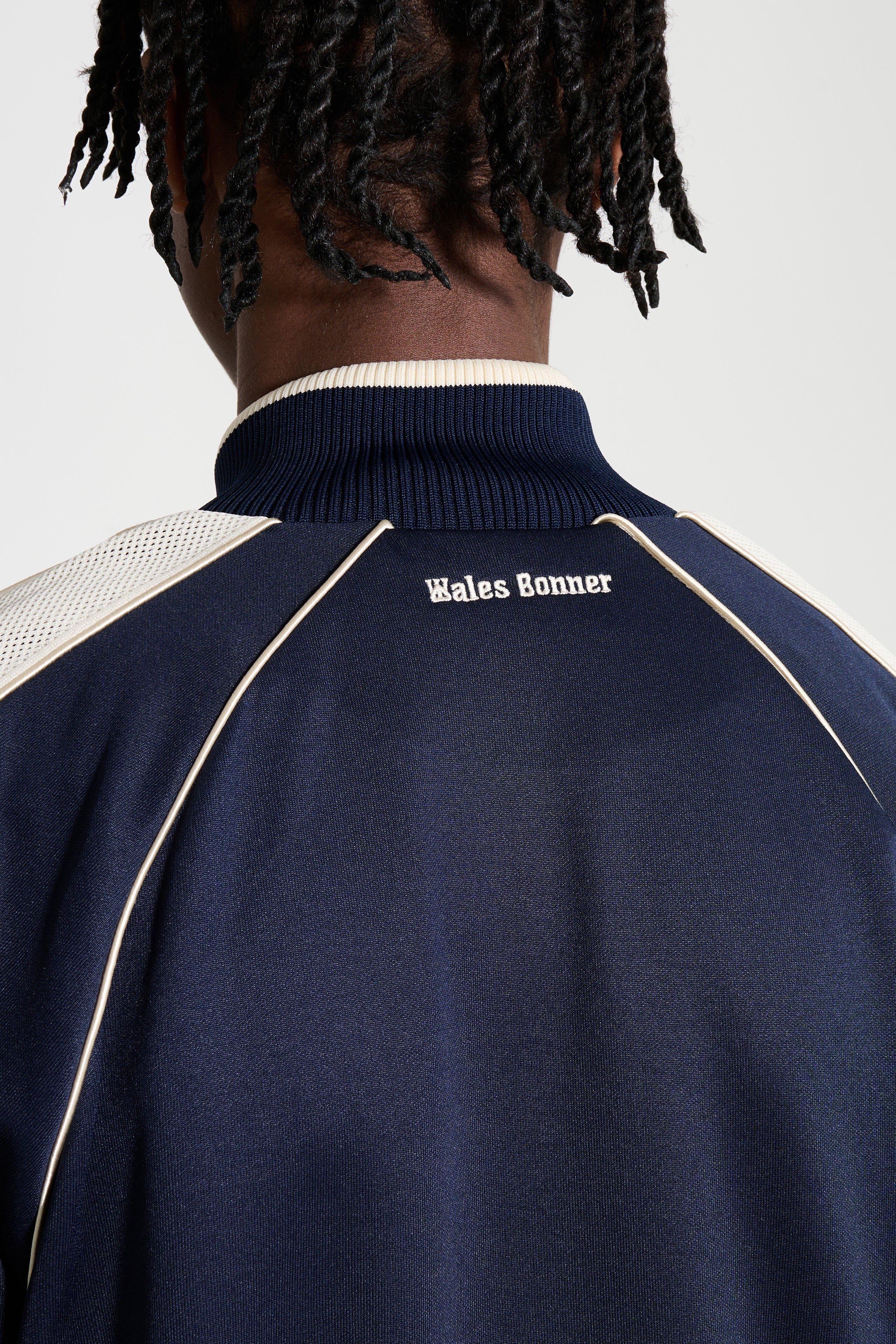 Wales Bonner Motion Track Top Navy / Ivory
