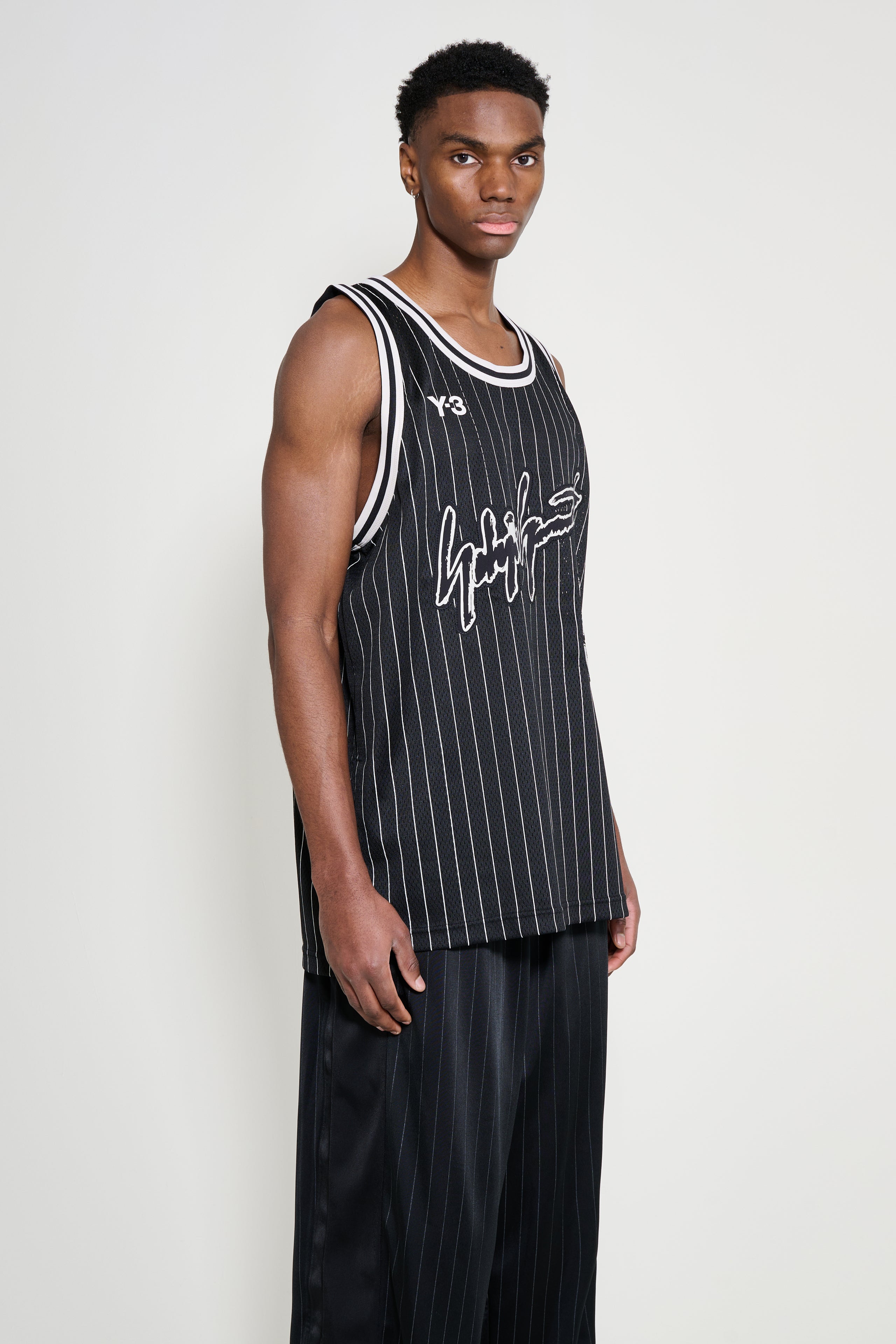 Y-3 Elite 5 Edwards Basketball Jersey Black