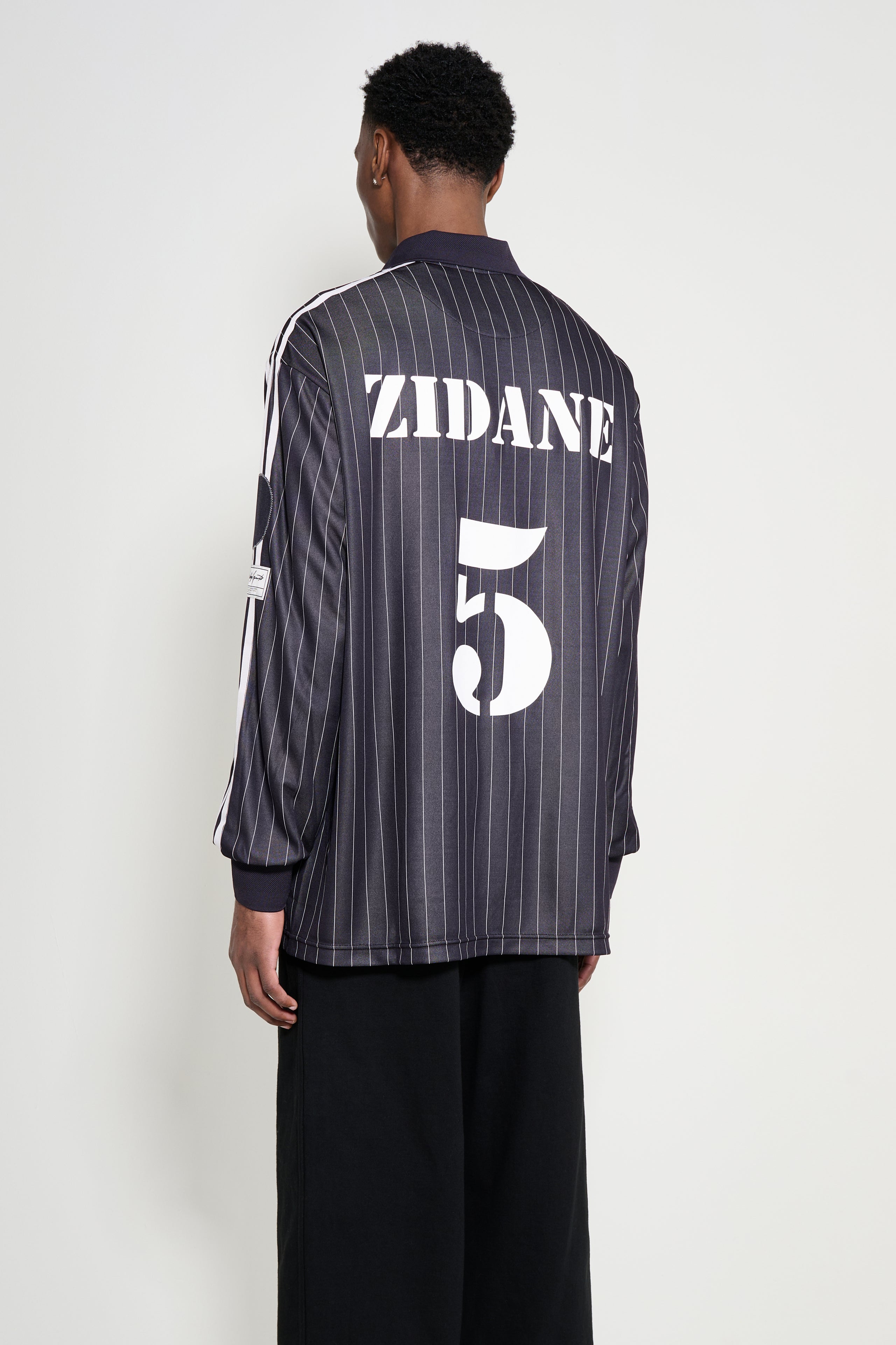 Y-3 Elite 5 Zidane LS Football Jersey Black
