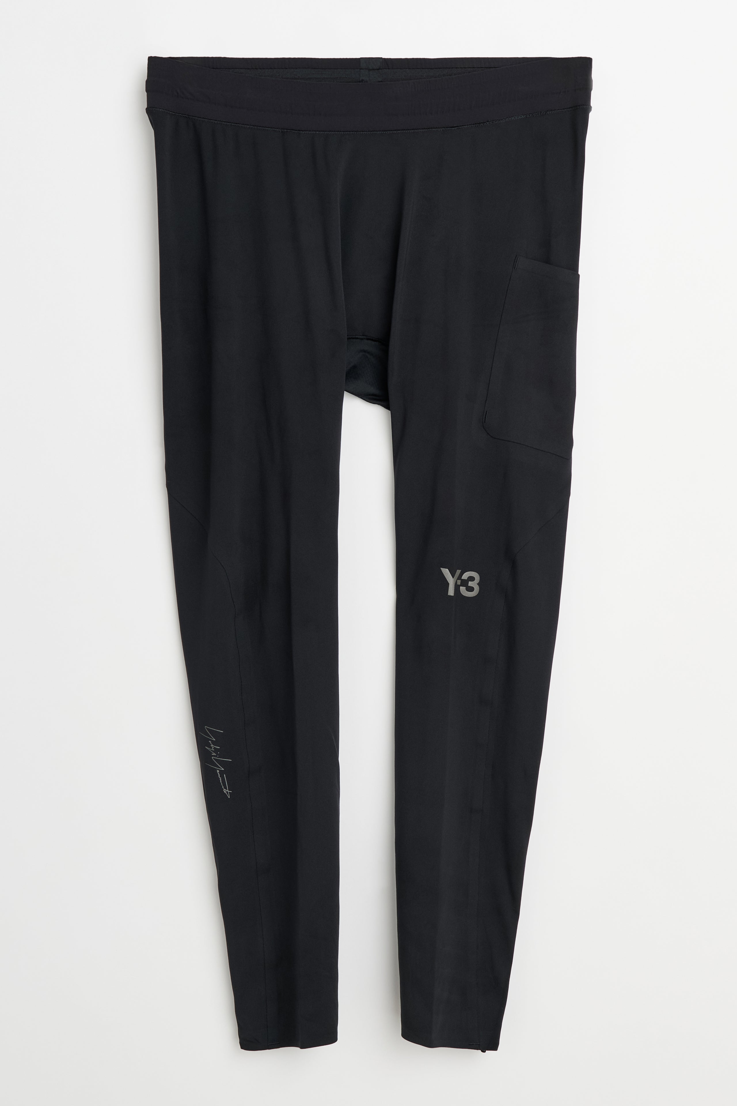 Y-3 Running Leggings Black
