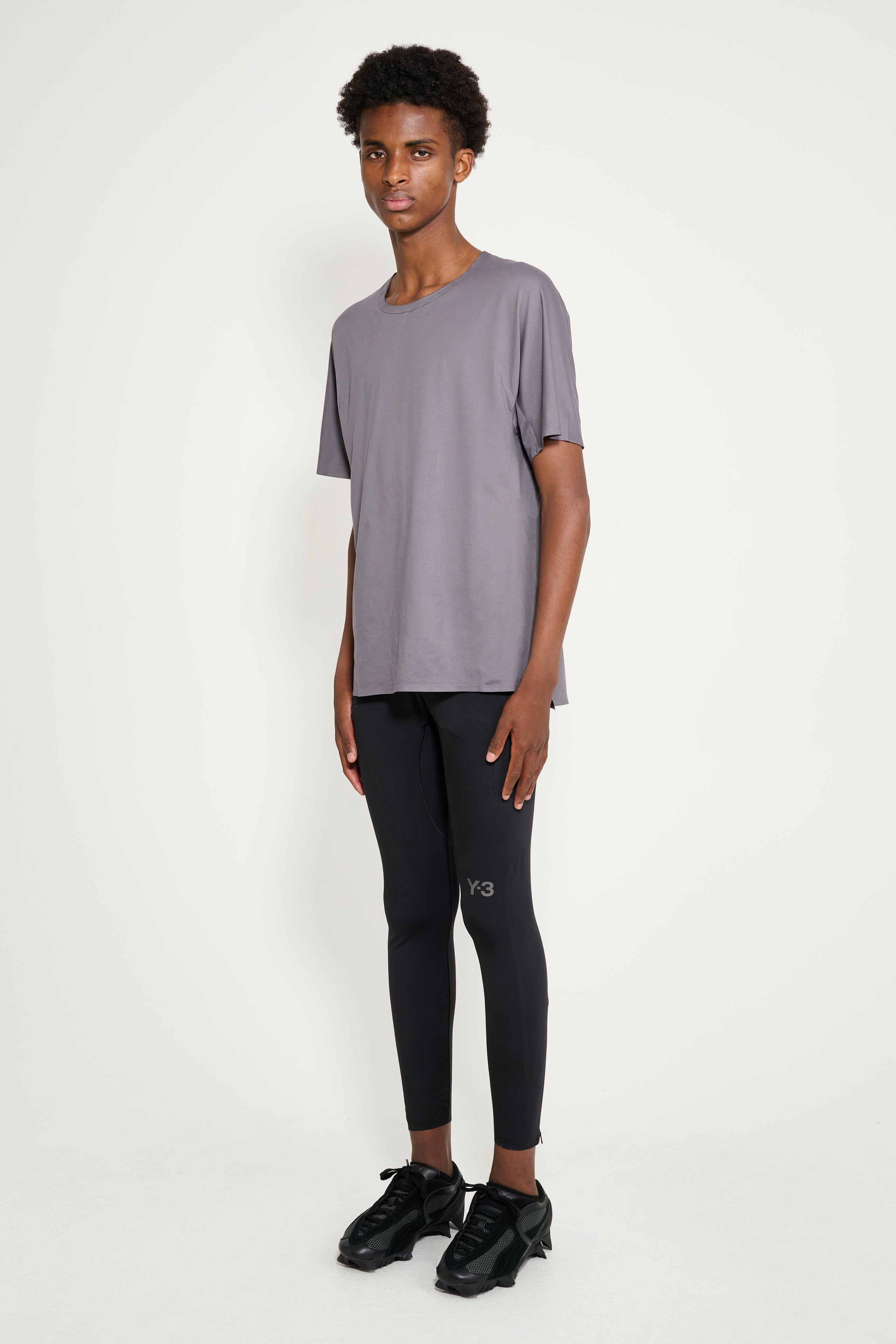 Y-3 Running Leggings Black
