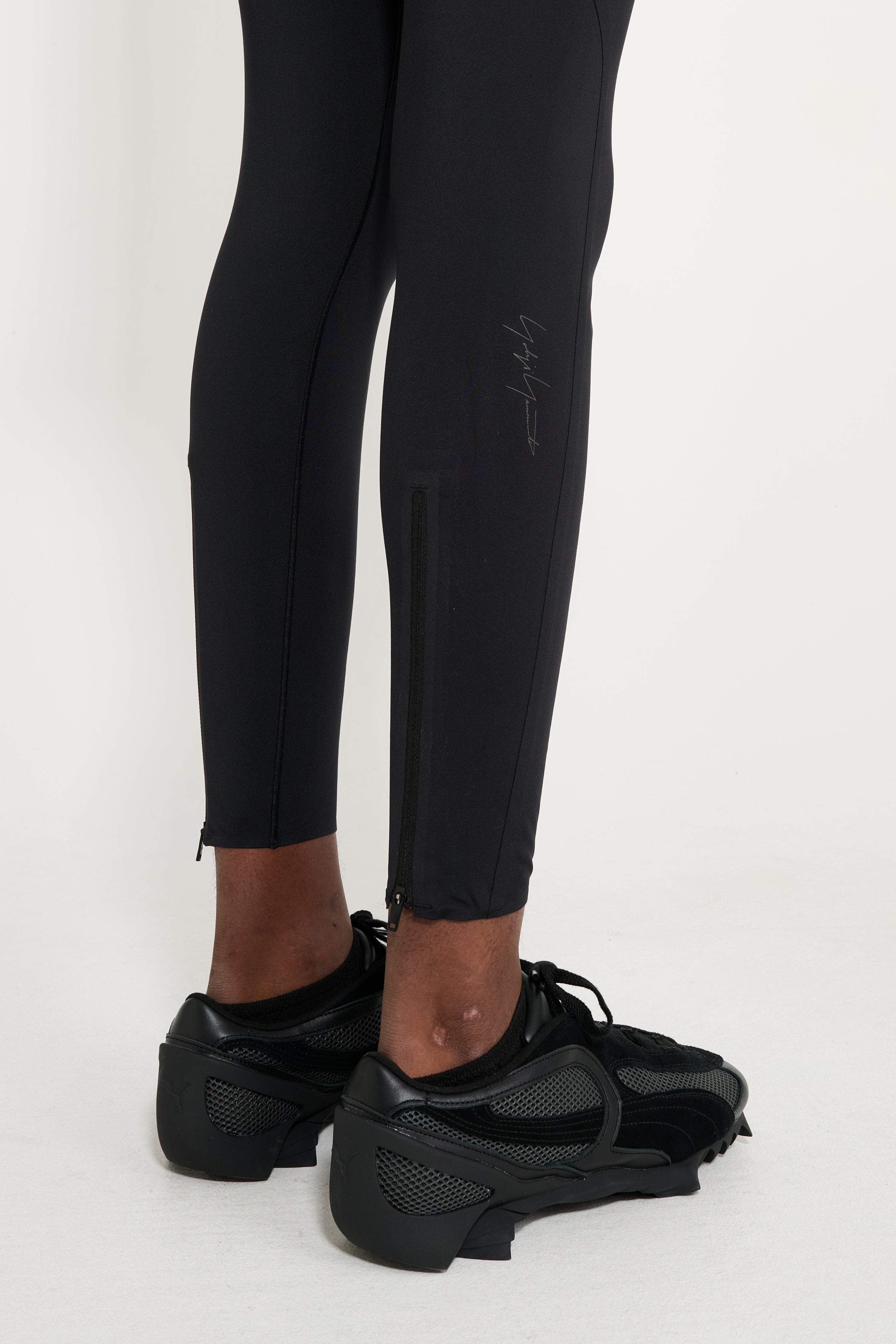 Y-3 Running Leggings Black