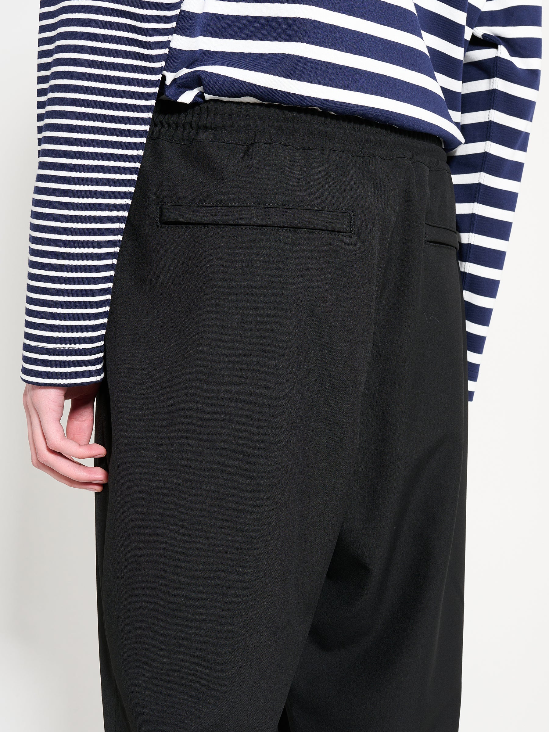 Comme des Garçons Homme Wool Poplin Pants Black