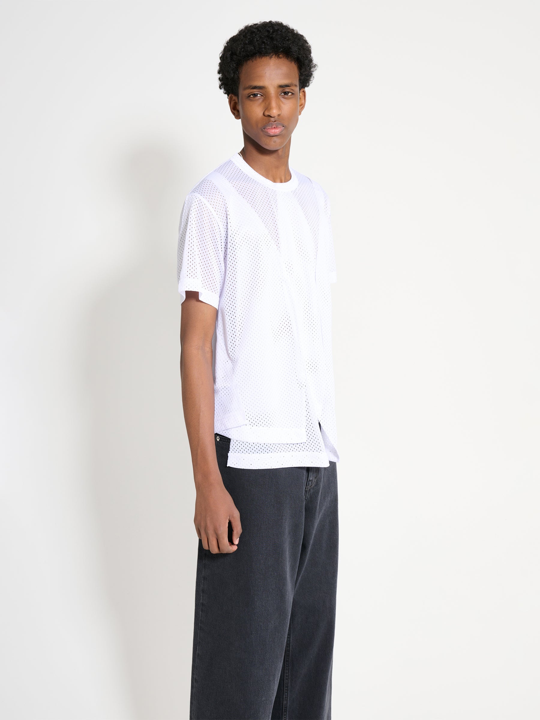 Comme des Garçons Homme Plus Panel T-Shirt White