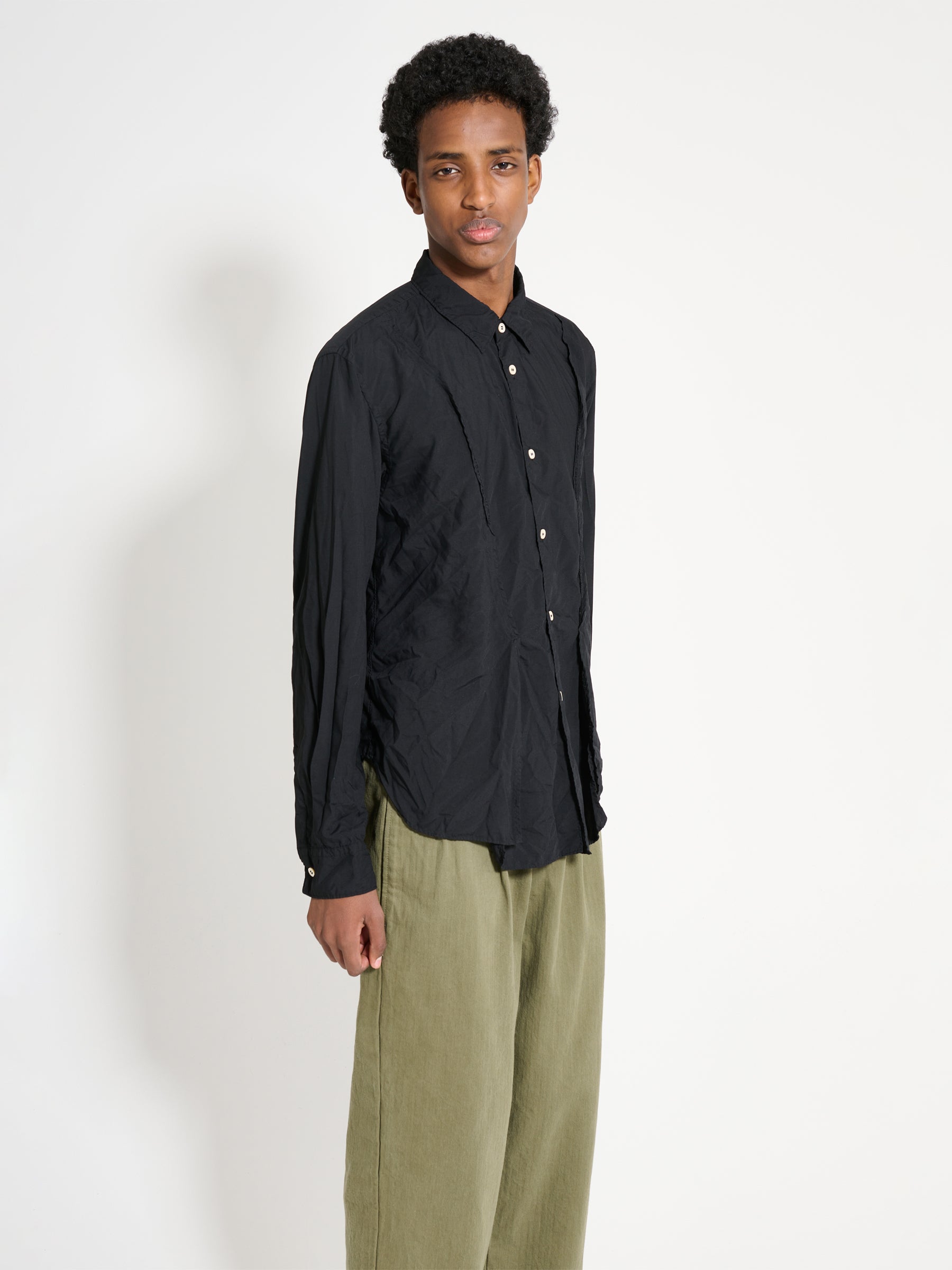 Comme des Garçons Homme Plus Panel Shirt Black