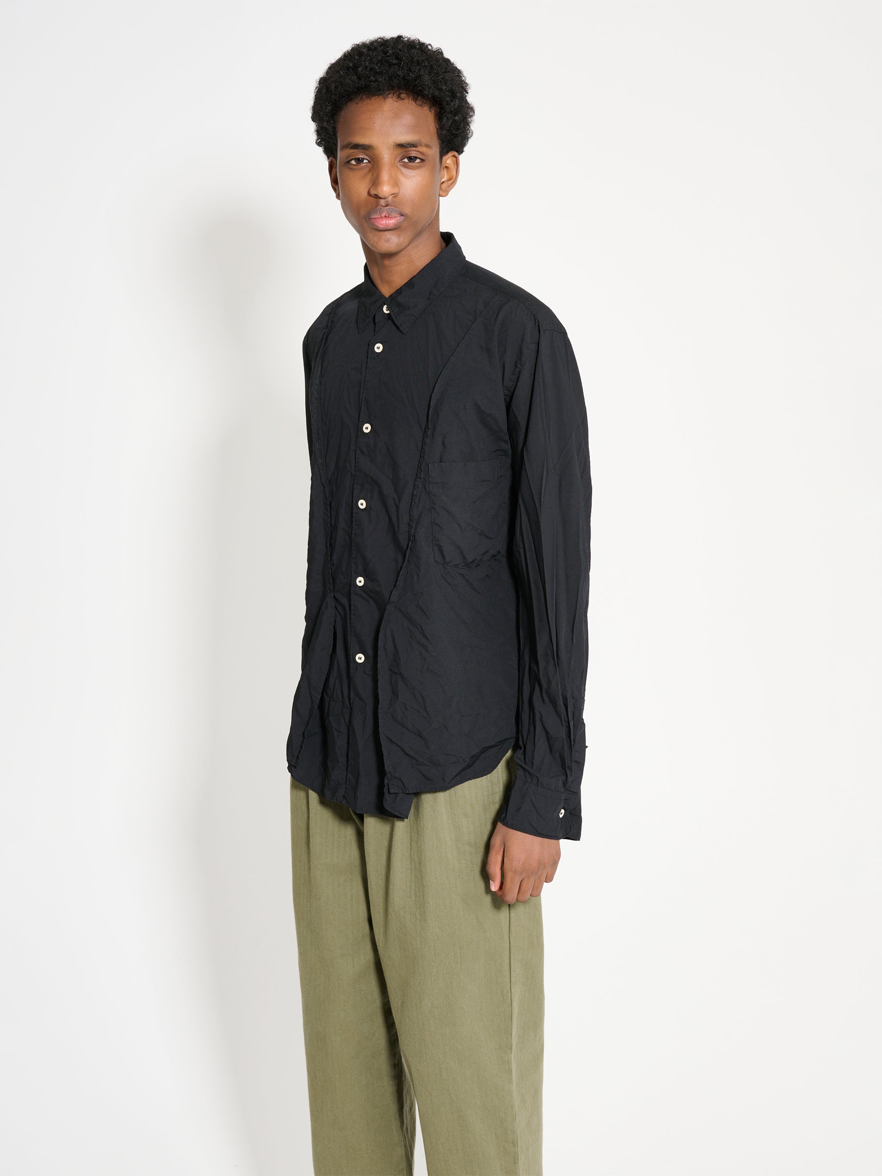 Comme des Garçons Homme Plus Panel Shirt Black