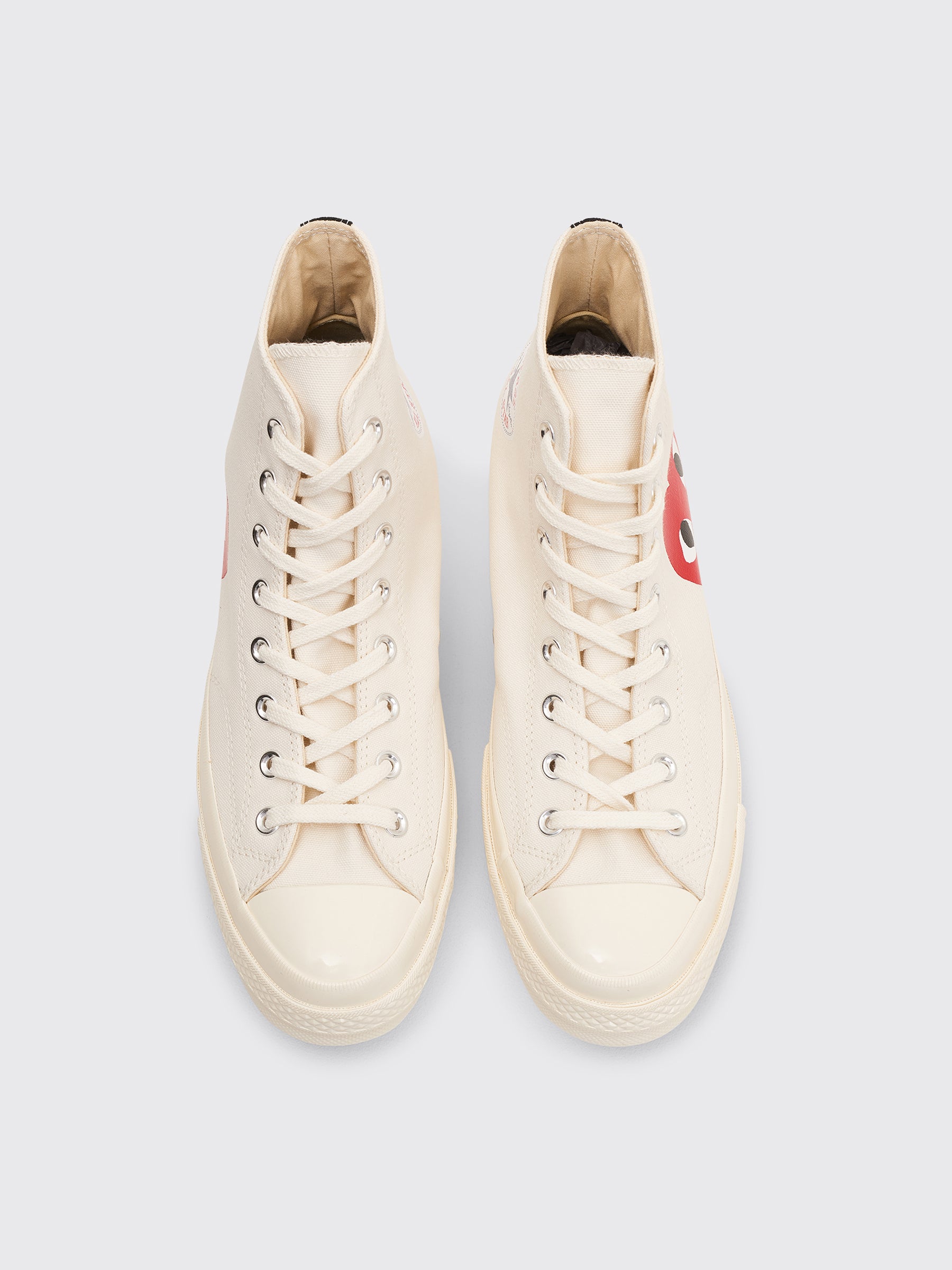 Comme des Garçons Play x Converse Chuck 70 Hi White
