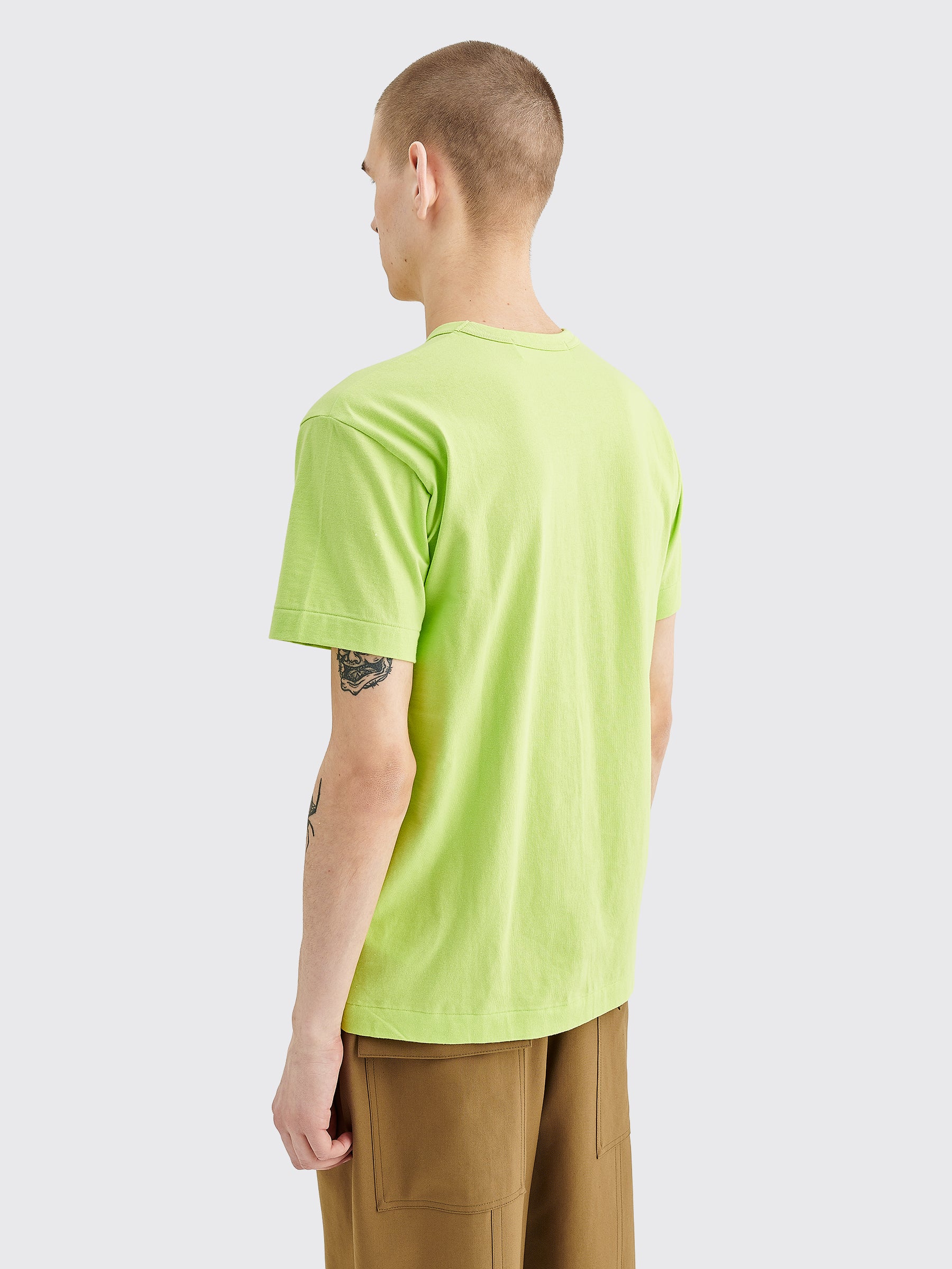 Comme des Garçons Play Small Heart T-shirt Green