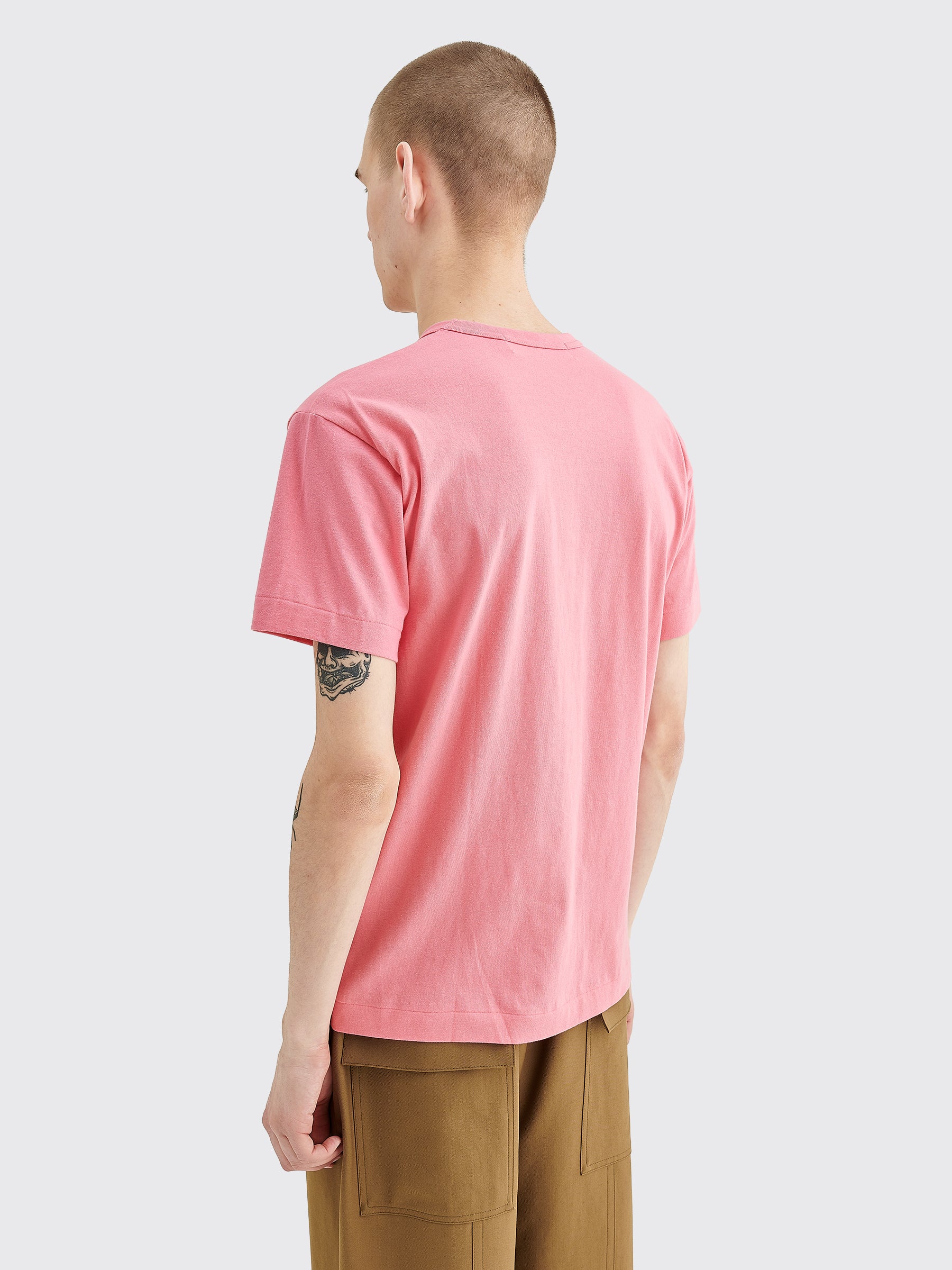 Comme des Garçons Play Small Heart T-shirt Pink