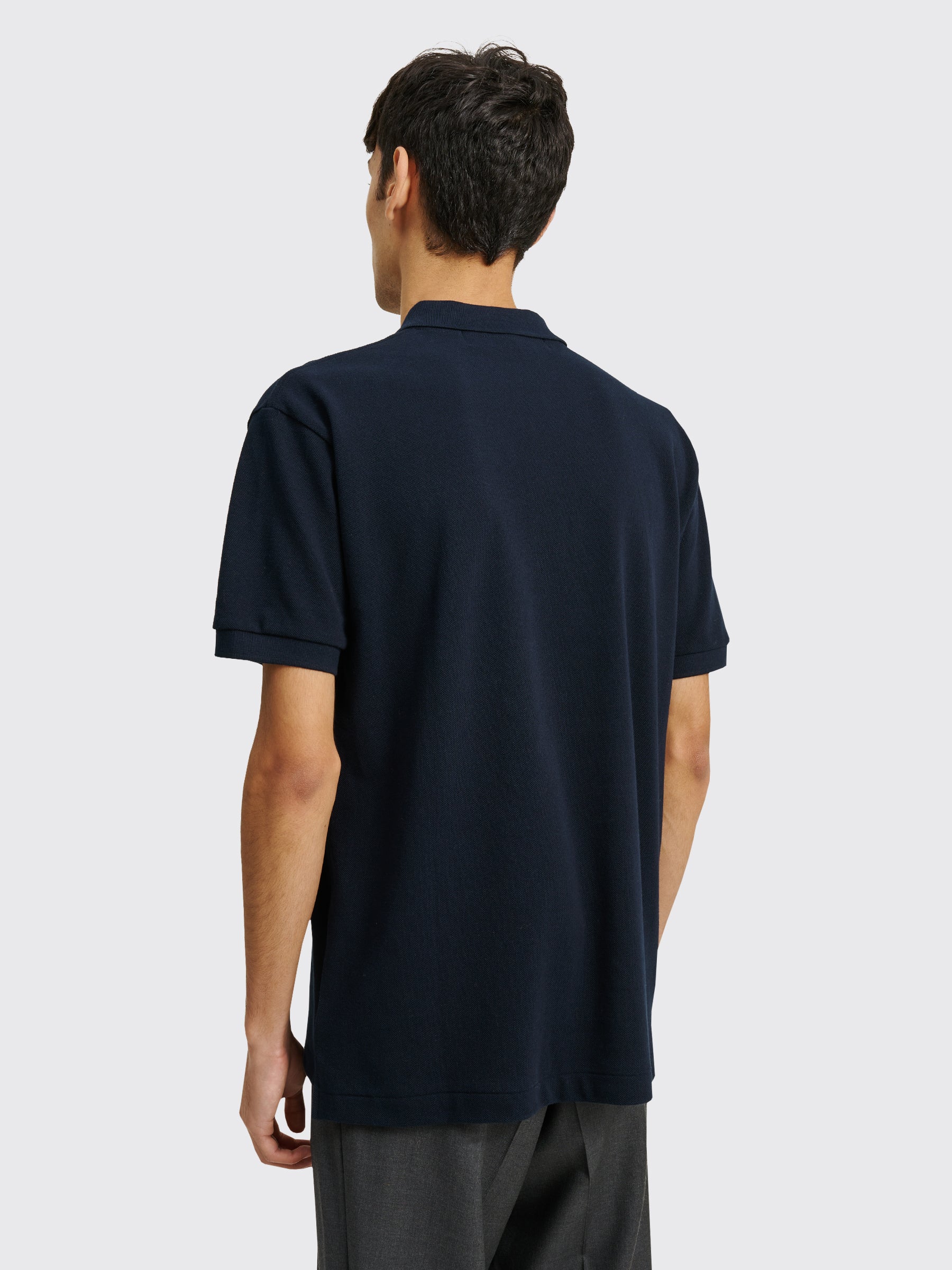 Comme des Garçons Play Small Heart Polo T-shirt Navy